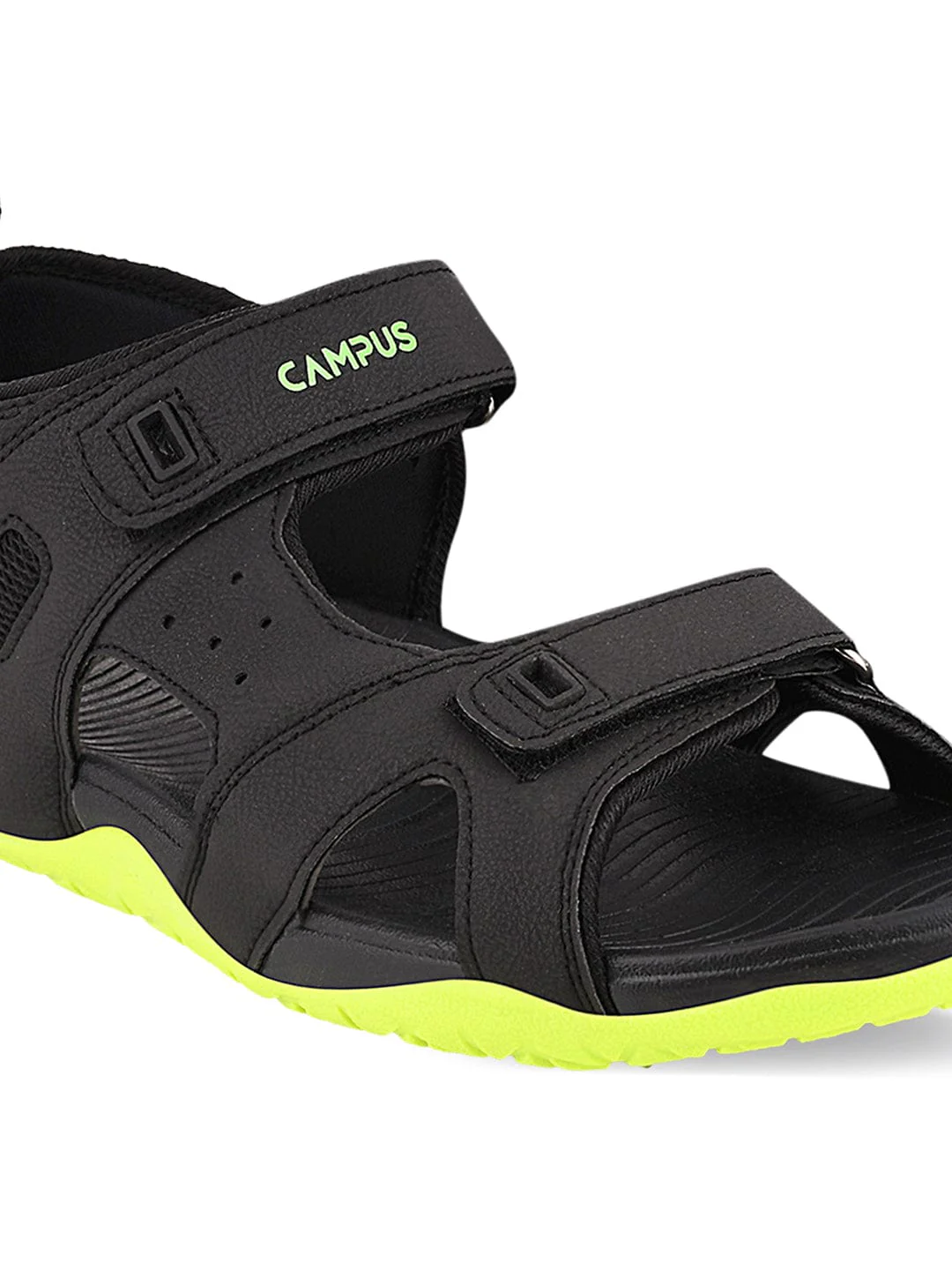 GC-15 Black Men's Sandals - Image 5