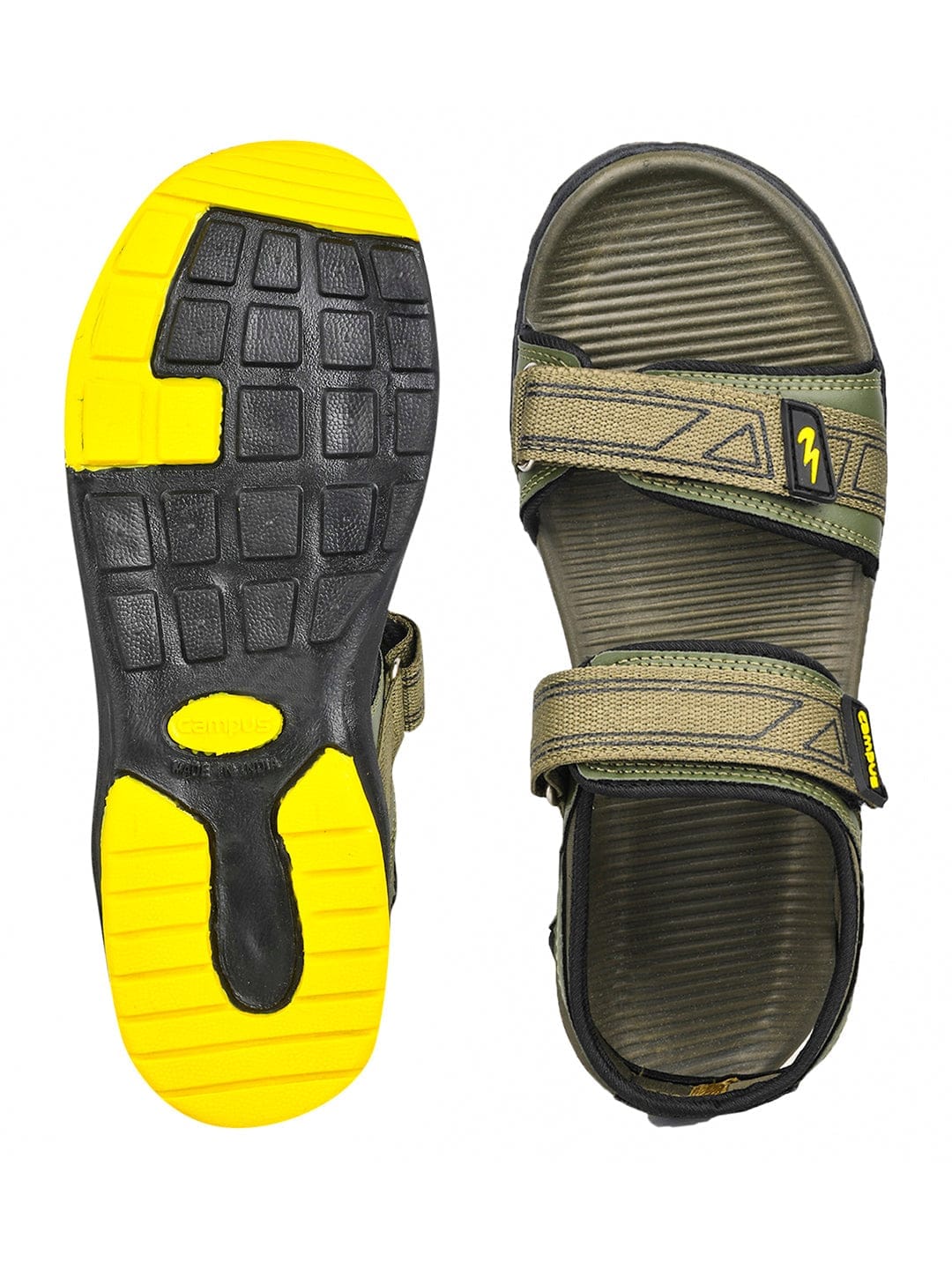 GC-17(SD-171) Green Men's Sandals - Image 4