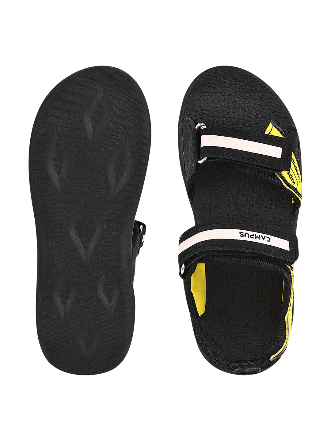 GC-22926K Black Kid's Sandal - Image 5