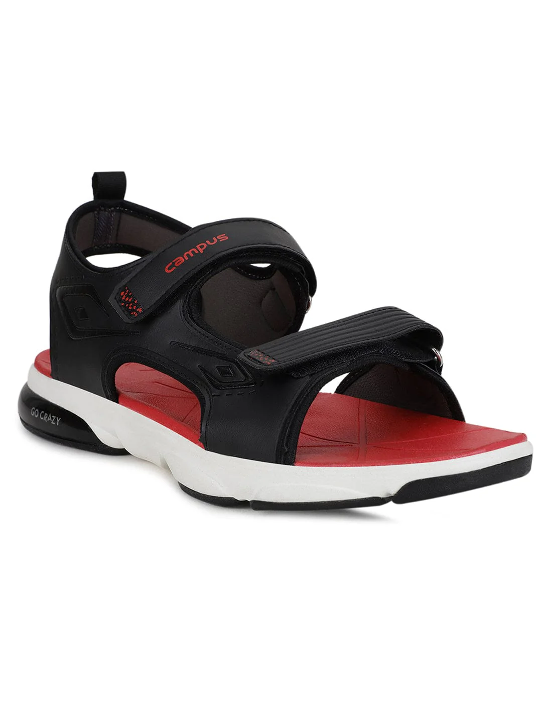GC-21 Black Men's Sports Sandals - Image 2