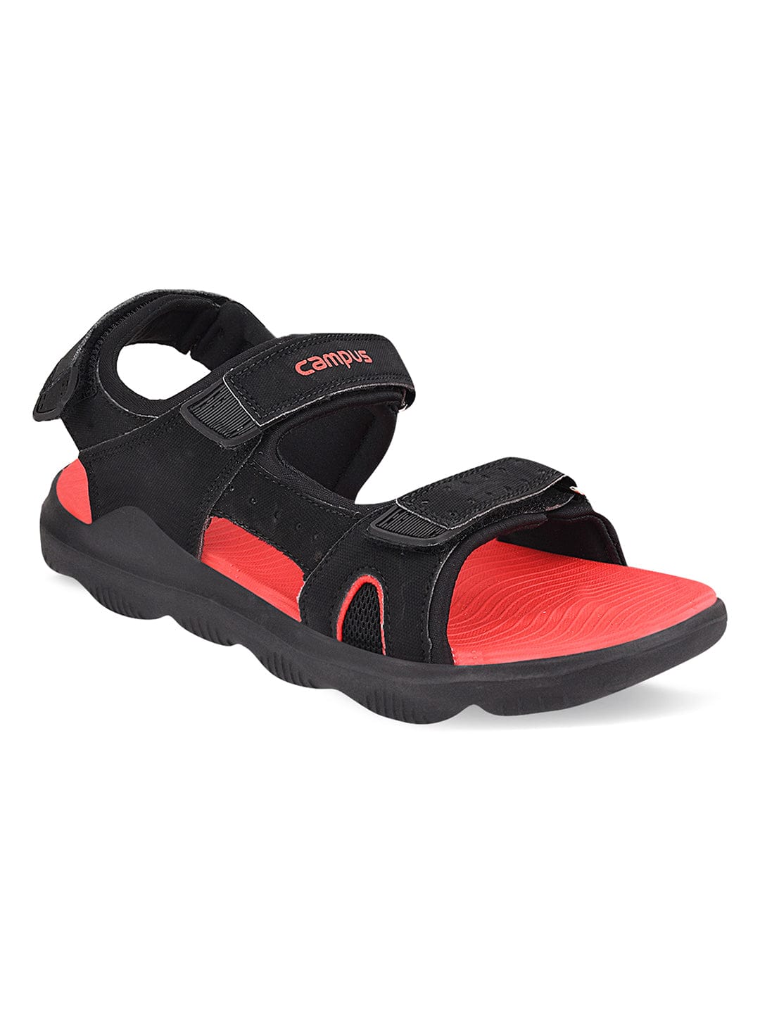 GC-2204 Black Men's Sandals - Image 2