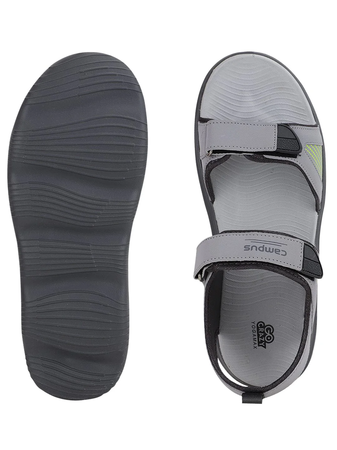 GC-2206 Grey Men's Sandals - Image 4