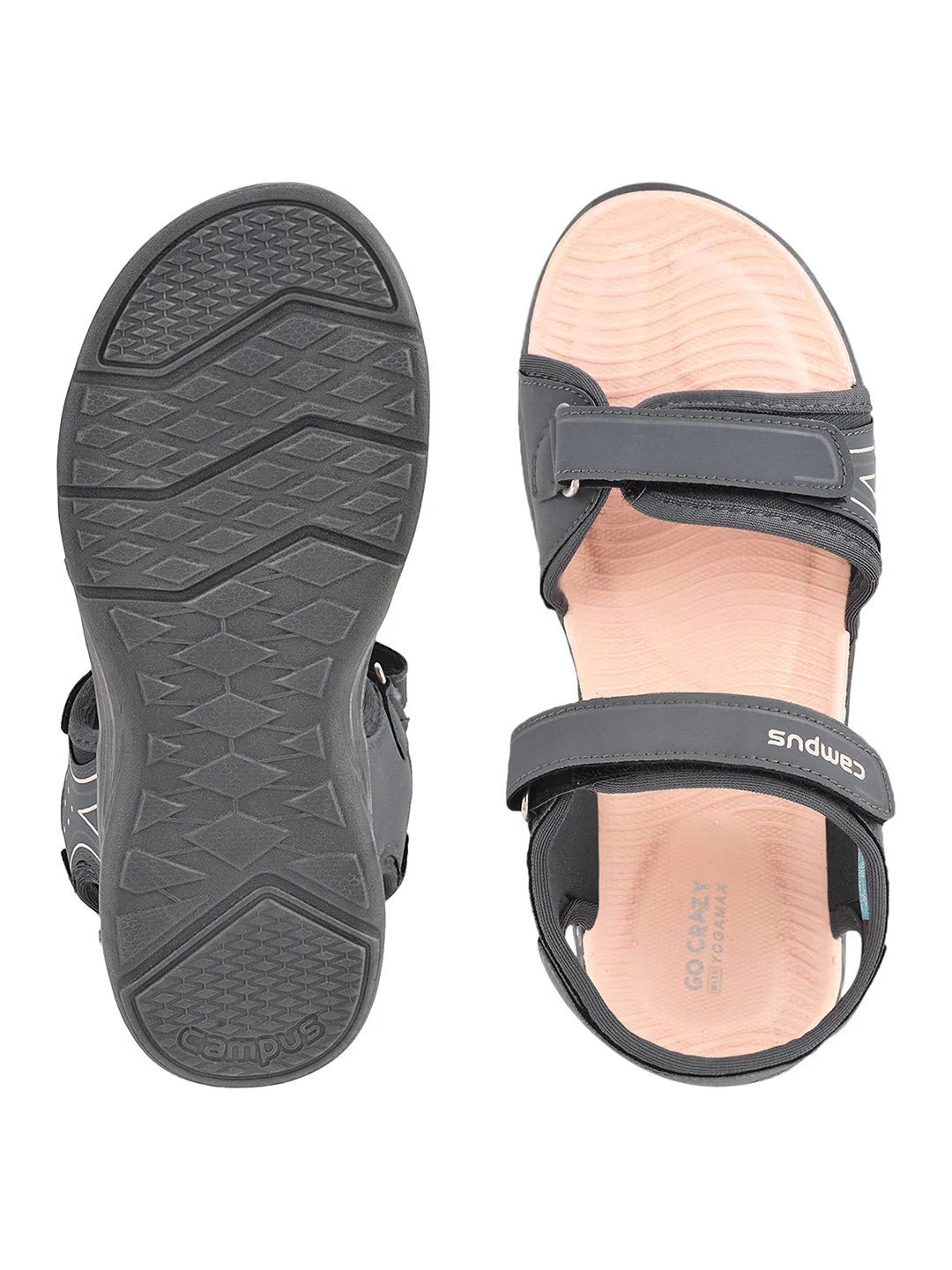 GC-2208L (A) Grey Women's Sandals - Image 3