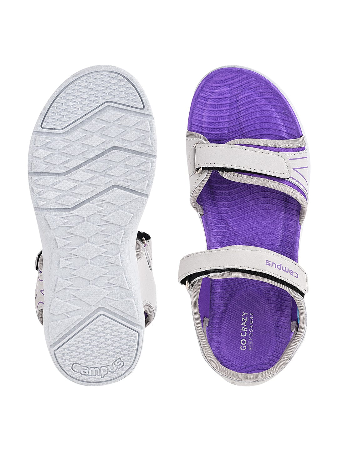 GC-2208L Grey Women's Sandals - Image 4