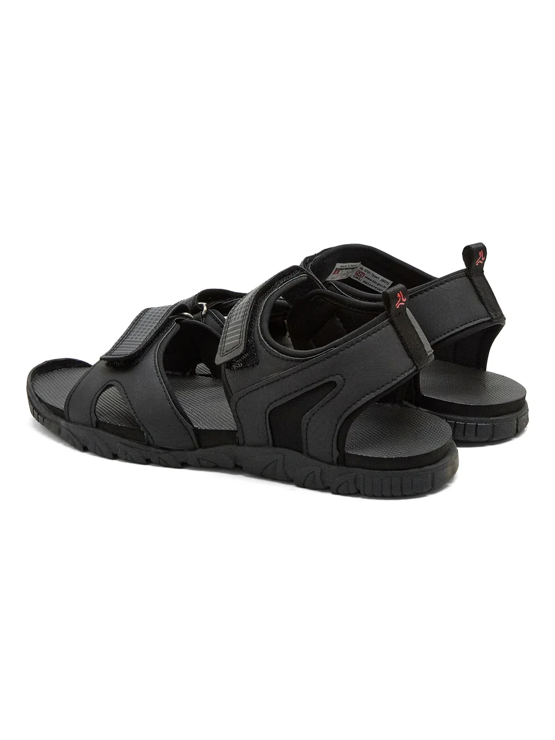 GC-22101 Black Men's Sandals - Image 5