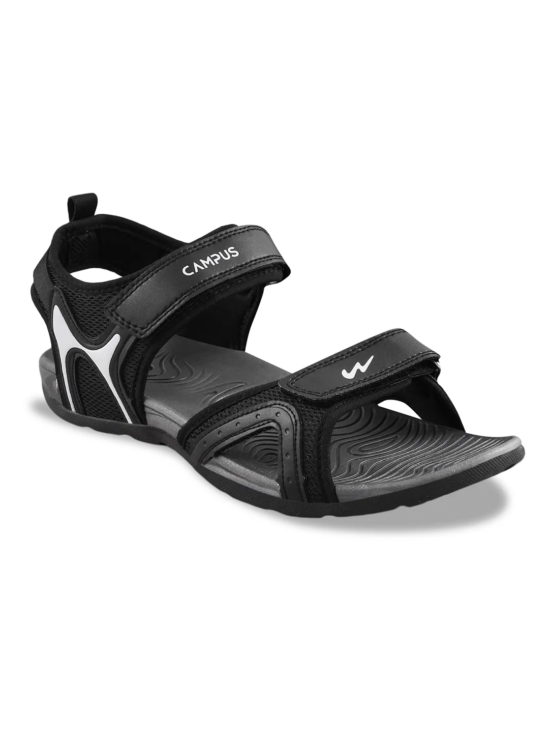 GC-22105 Black Men's Sandals - Image 2