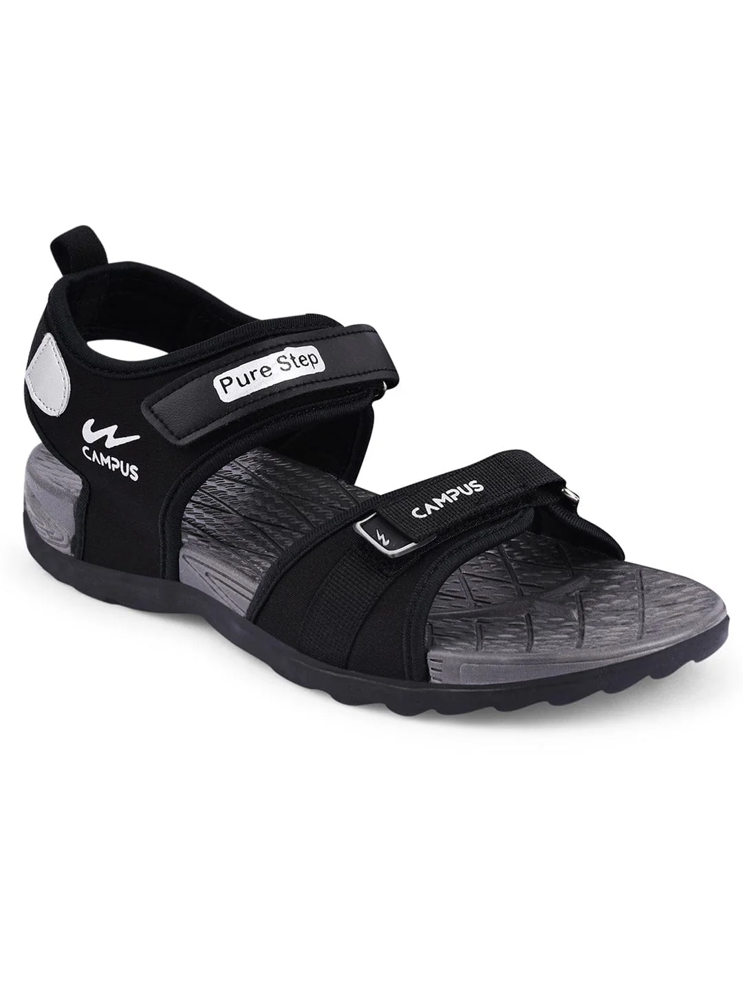 GC-22107 Black Men's Sandals - Image 2