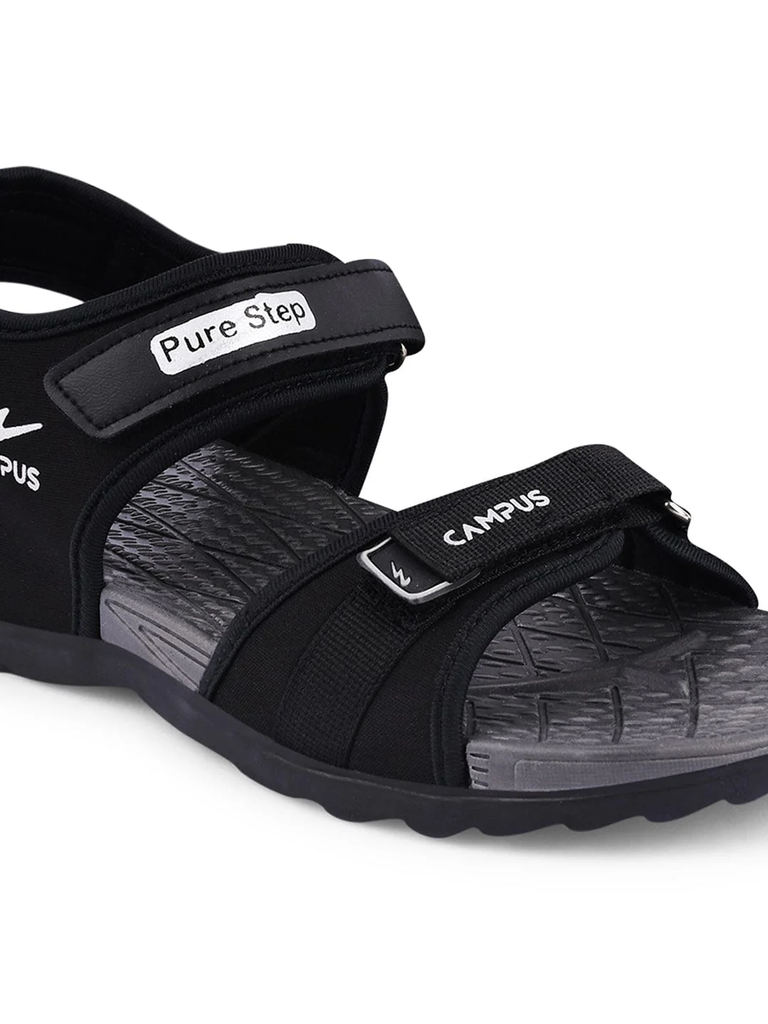 GC-22107 Black Men's Sandals - Image 5
