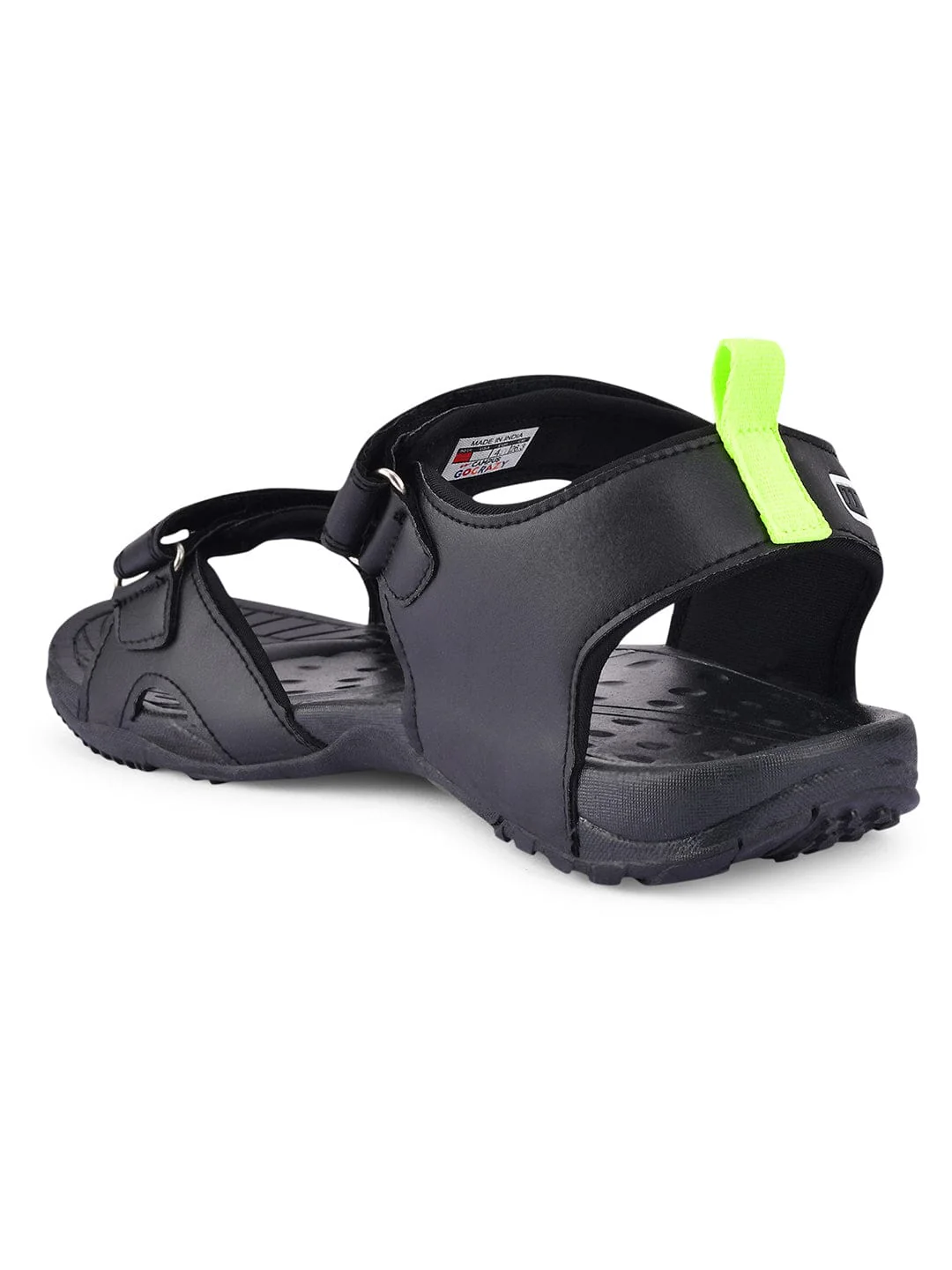 GC-22108 Black Men's Sandals - Image 3