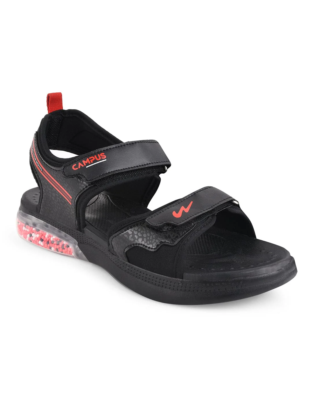 GC-22118 Black Men's Sandals - Image 2