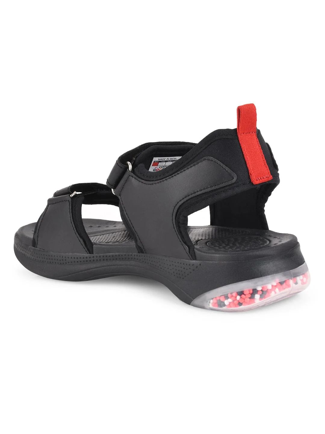 GC-22118 Black Men's Sandals - Image 3