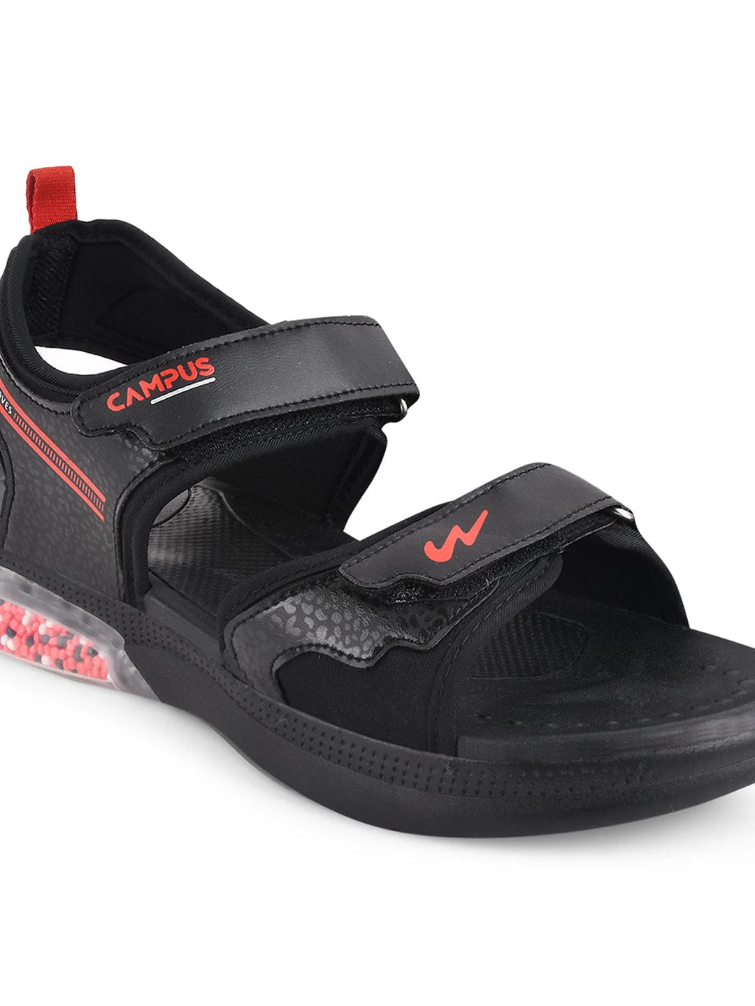 GC-22118 Black Men's Sandals - Image 5
