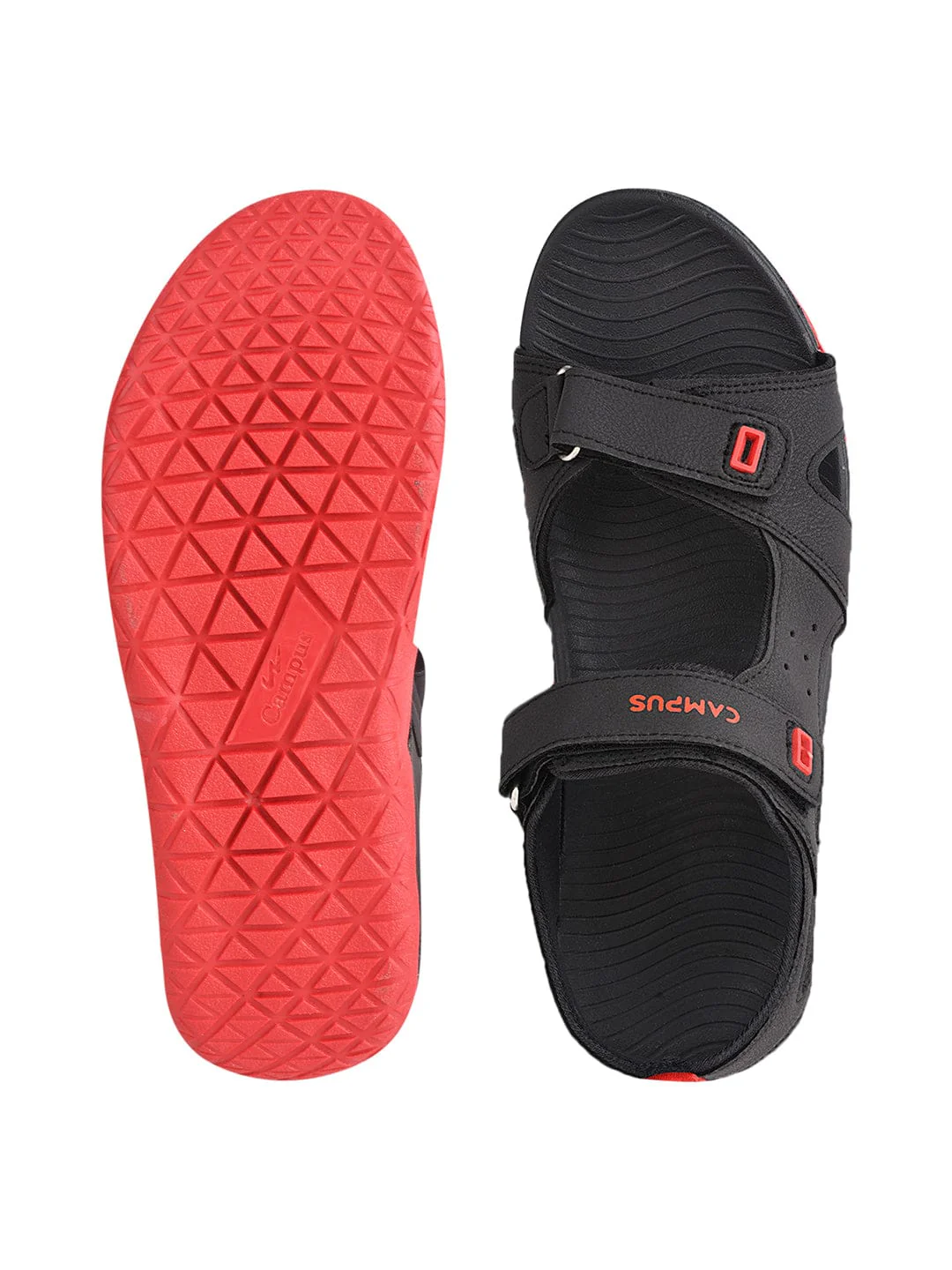 GC-2215 Black Men's Sandals - Image 4