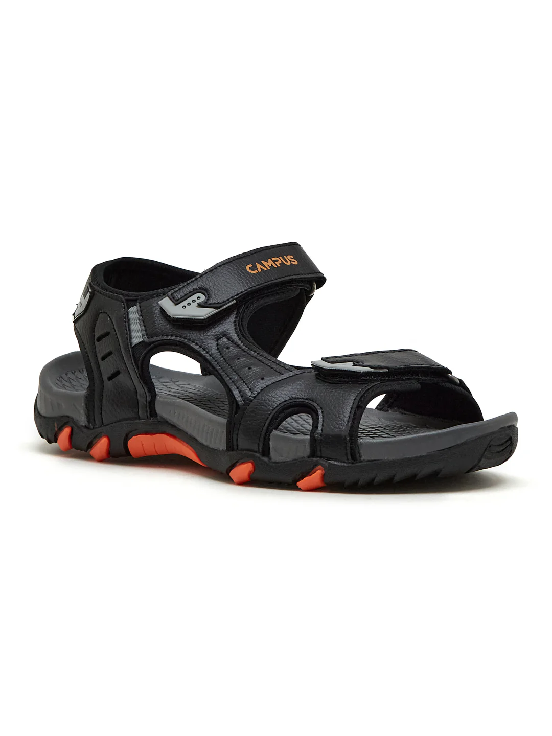 GC-22162 Black Men's Sandals - Image 2