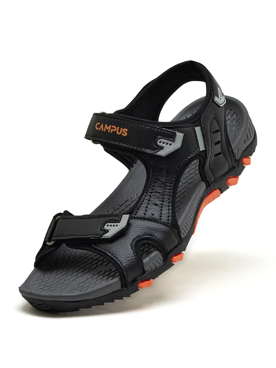 GC-22162 Black Men's Sandals - Image 3