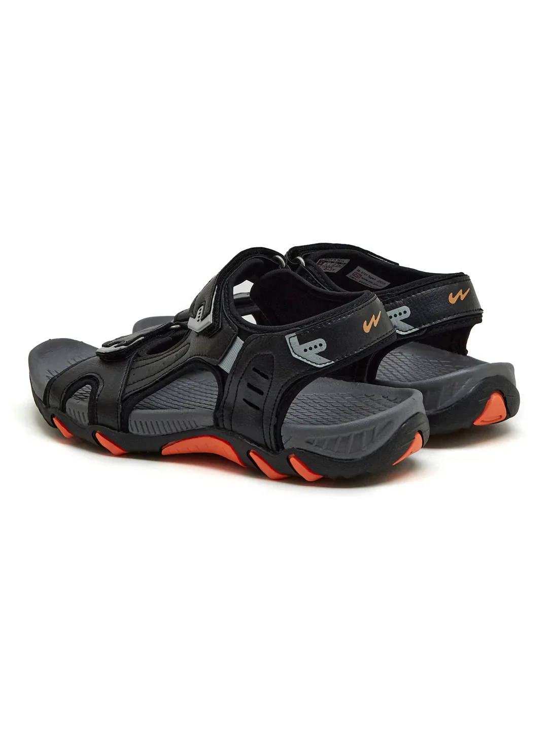 GC-22162 Black Men's Sandals - Image 5