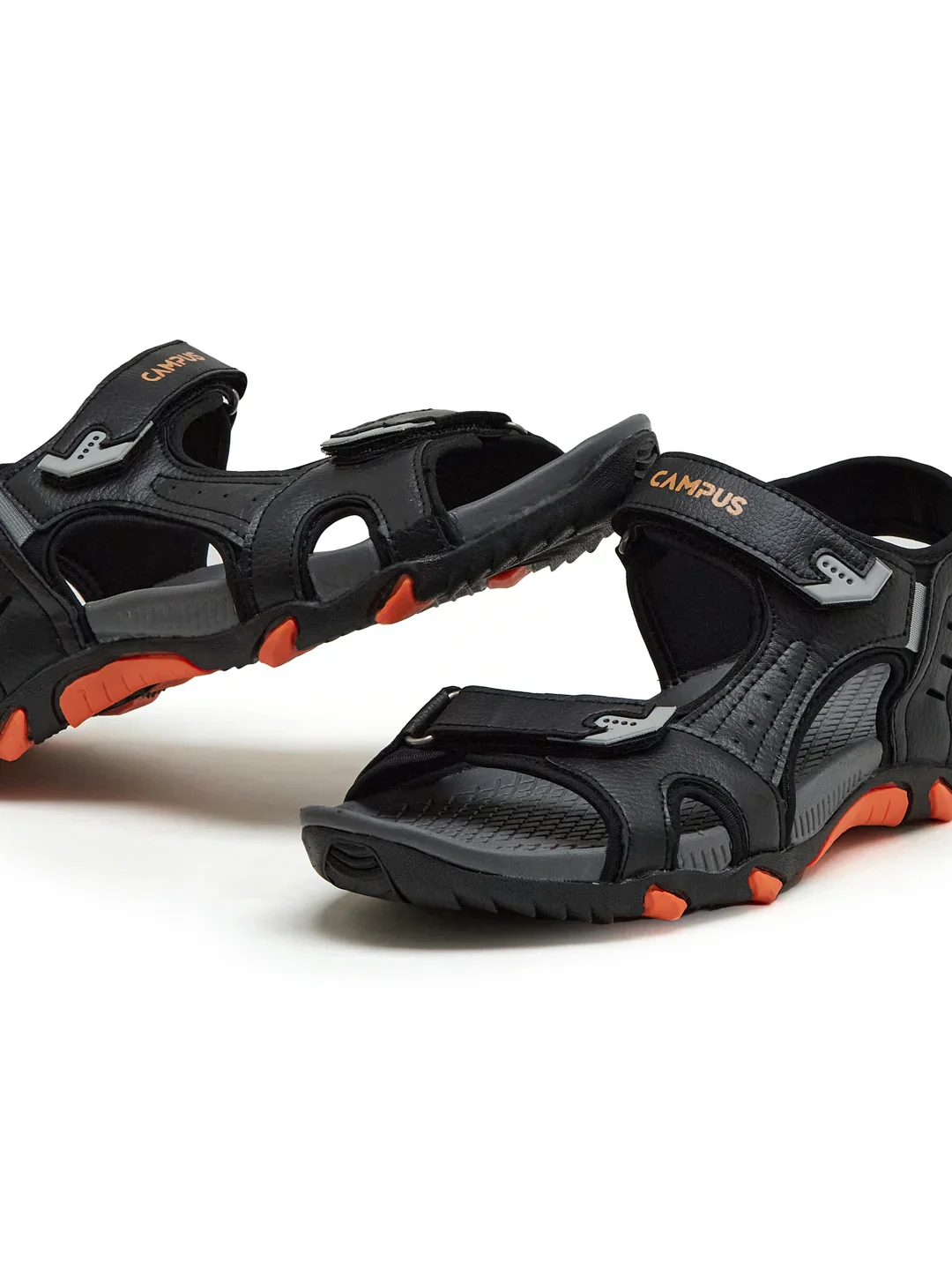 GC-22162 Black Men's Sandals - Image 7