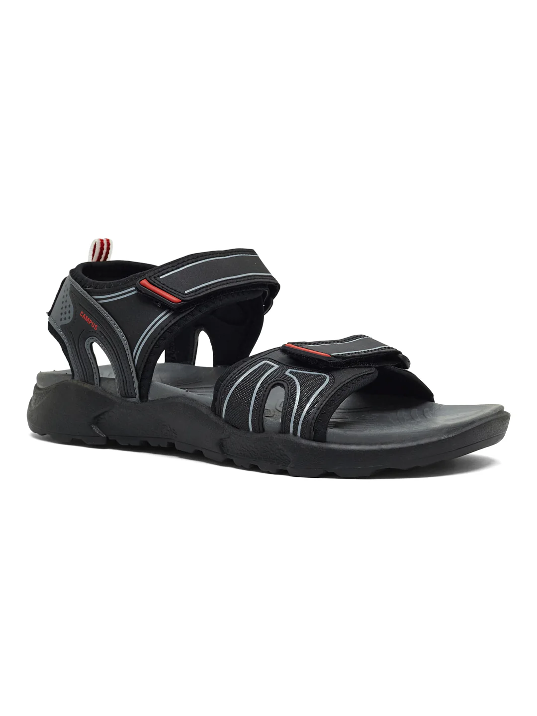 GC-22172 Black Men's Sandals - Image 2