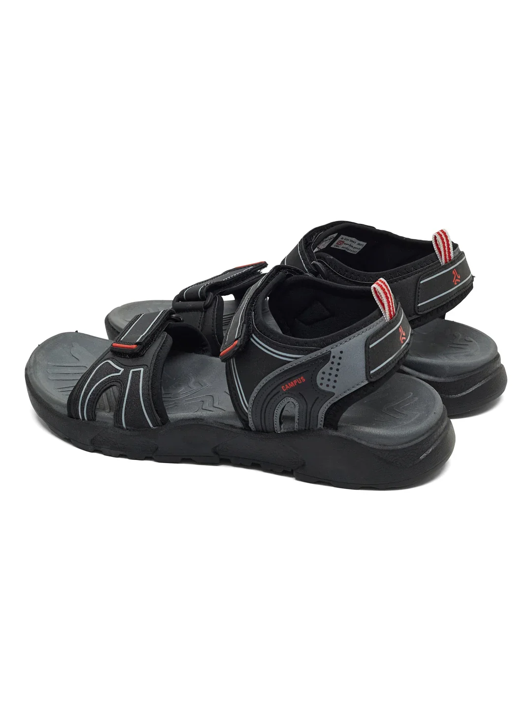 GC-22172 Black Men's Sandals - Image 5