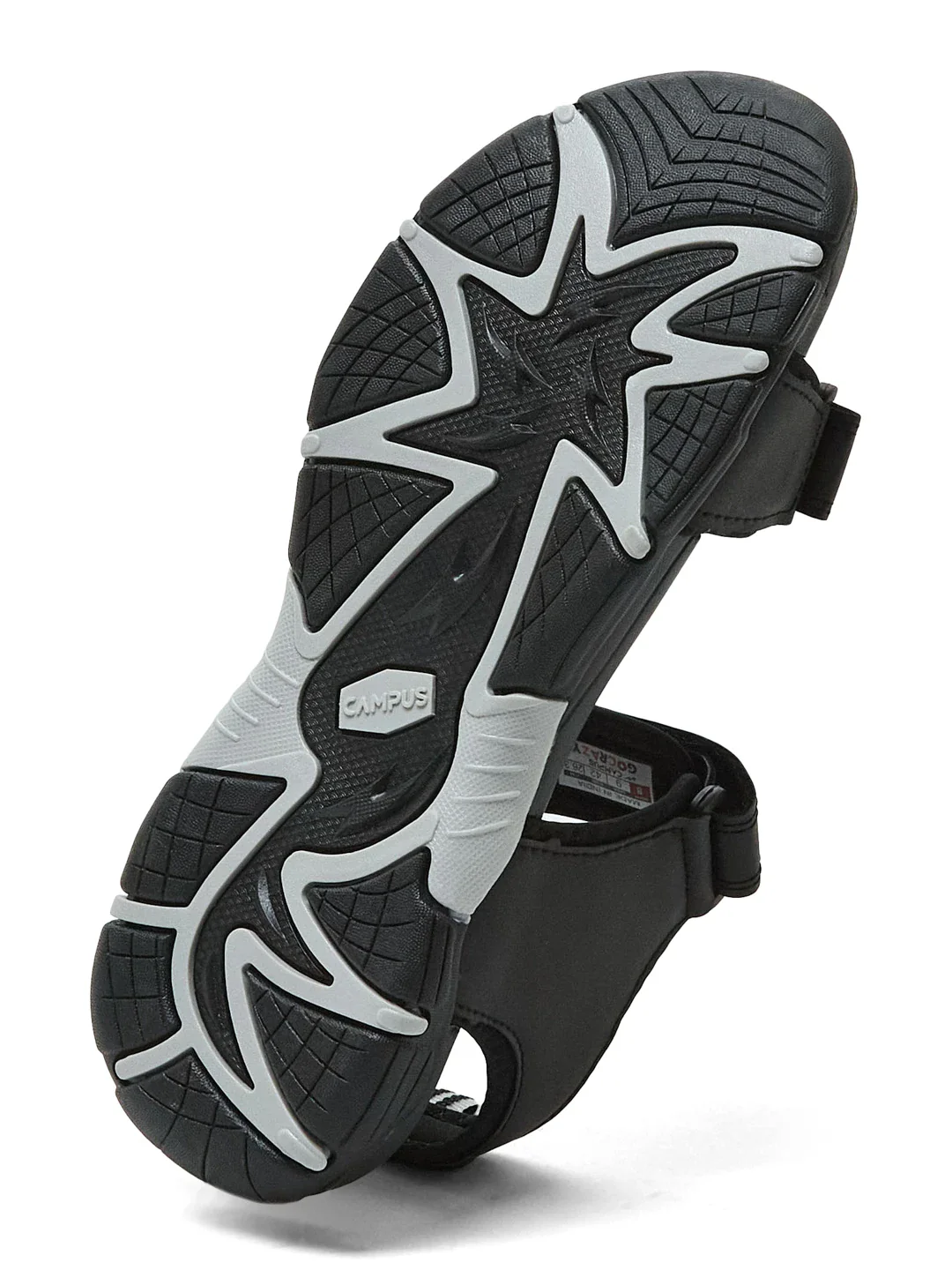 GC-22174 Black Men's Sandals - Image 4