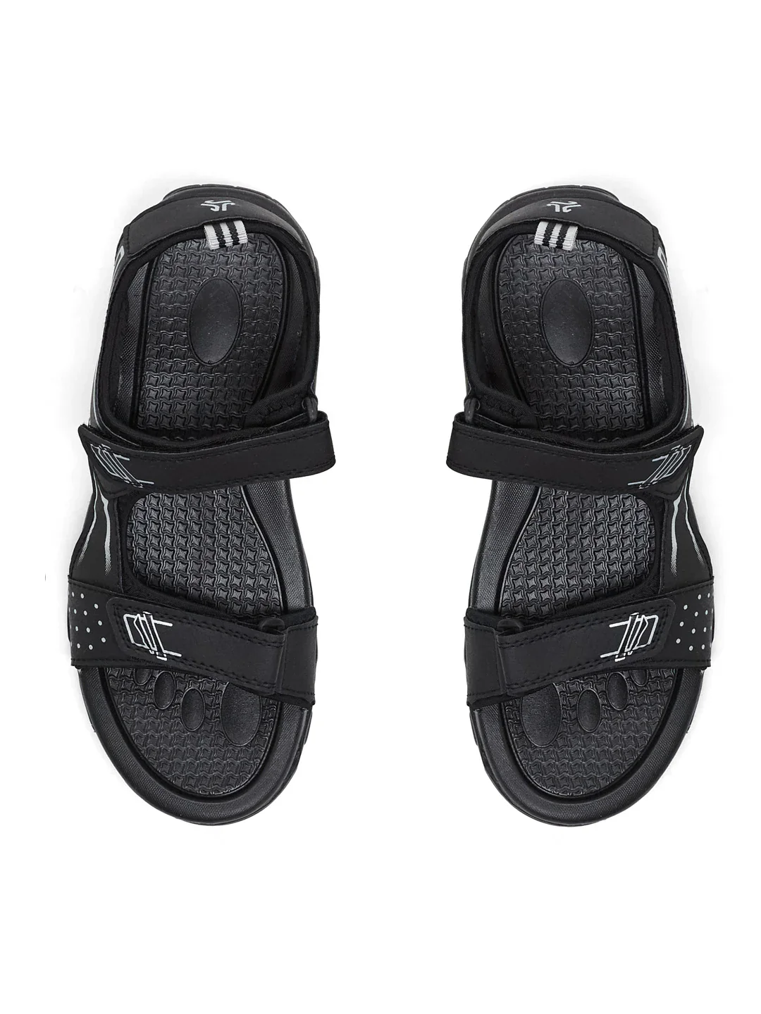 GC-22175 Black Men's Sandals - Image 6
