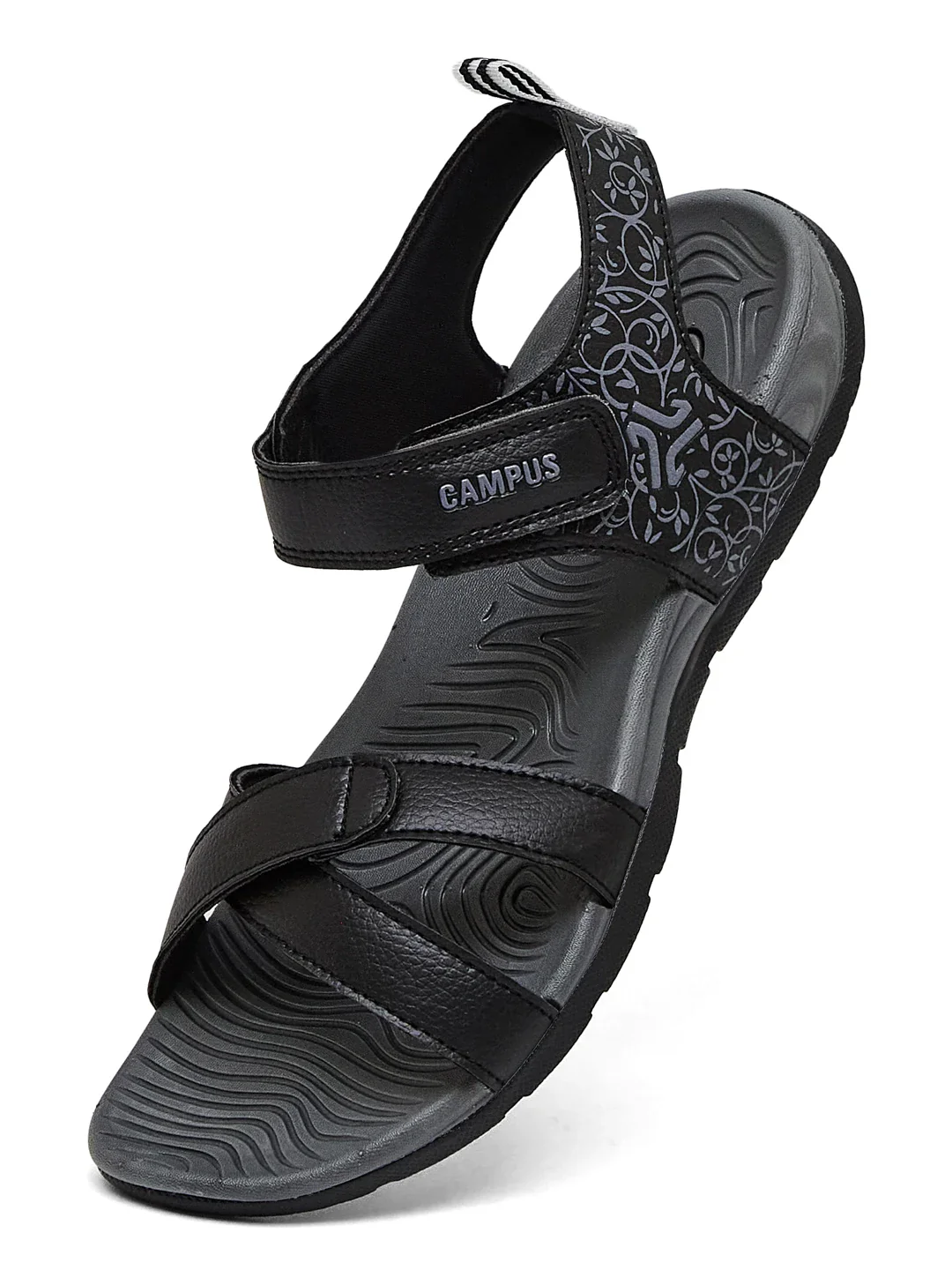 GC-22183L Black Women's Sandals - Image 3