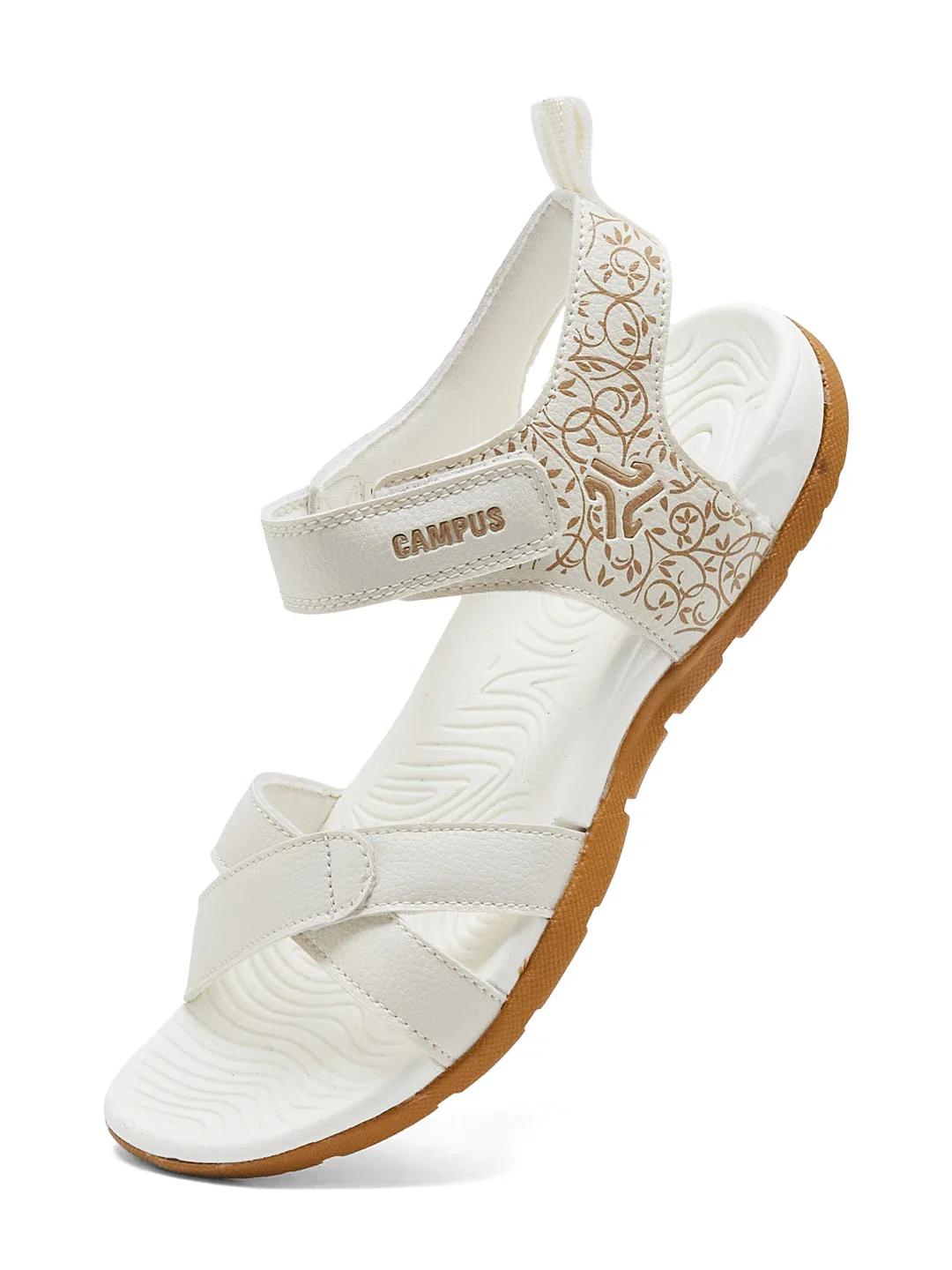 GC-22183L White Women's Sandals - Image 3