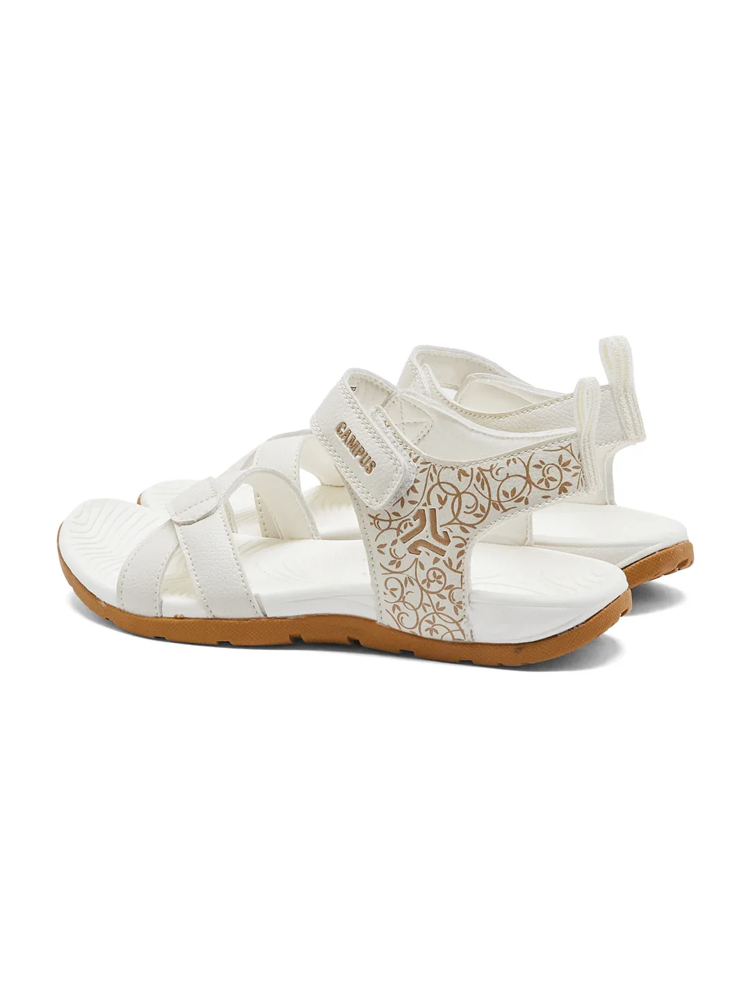 GC-22183L White Women's Sandals - Image 5