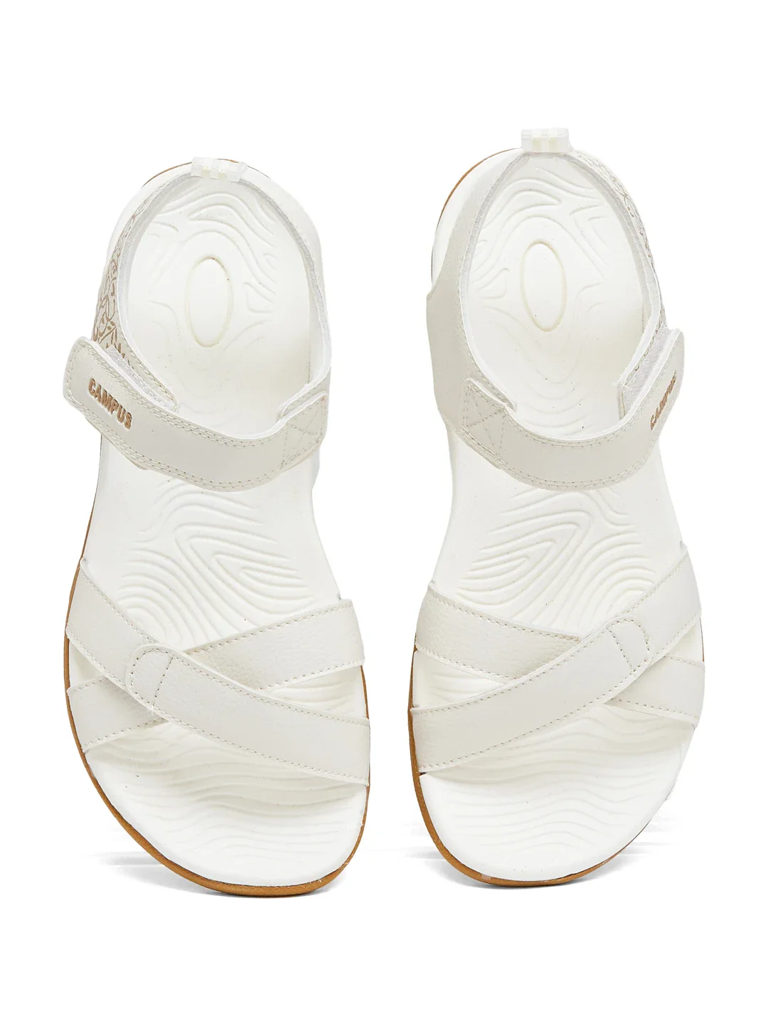 GC-22183L White Women's Sandals - Image 6