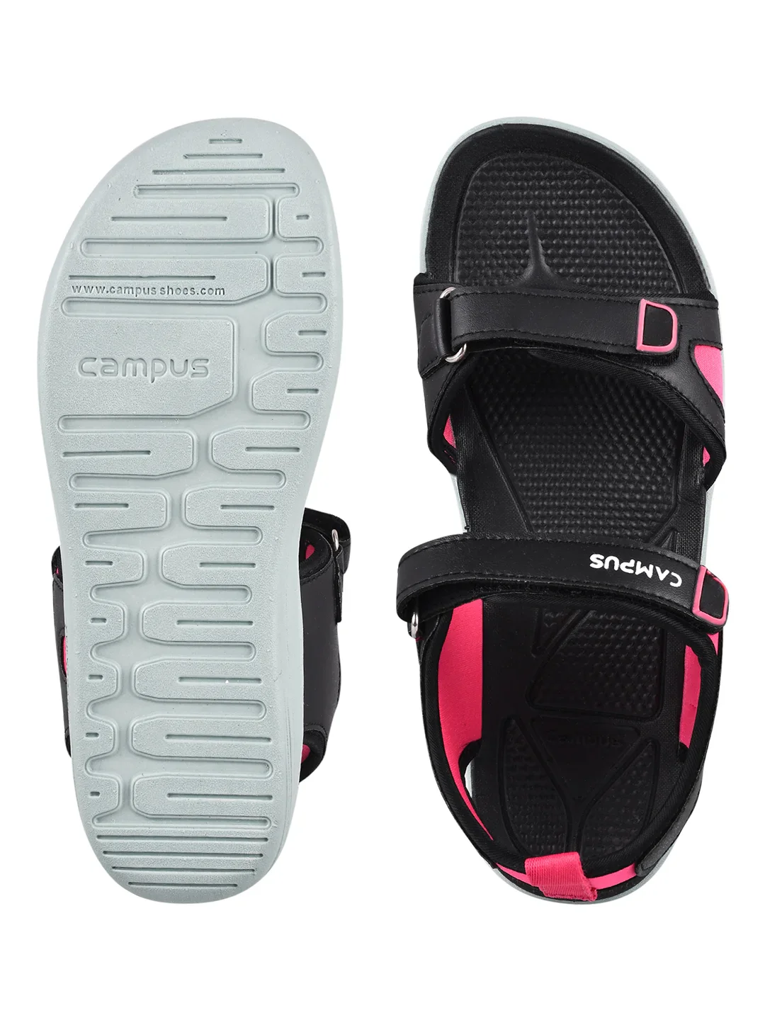 GC-2219L (A) Black Women's Sandals - Image 3