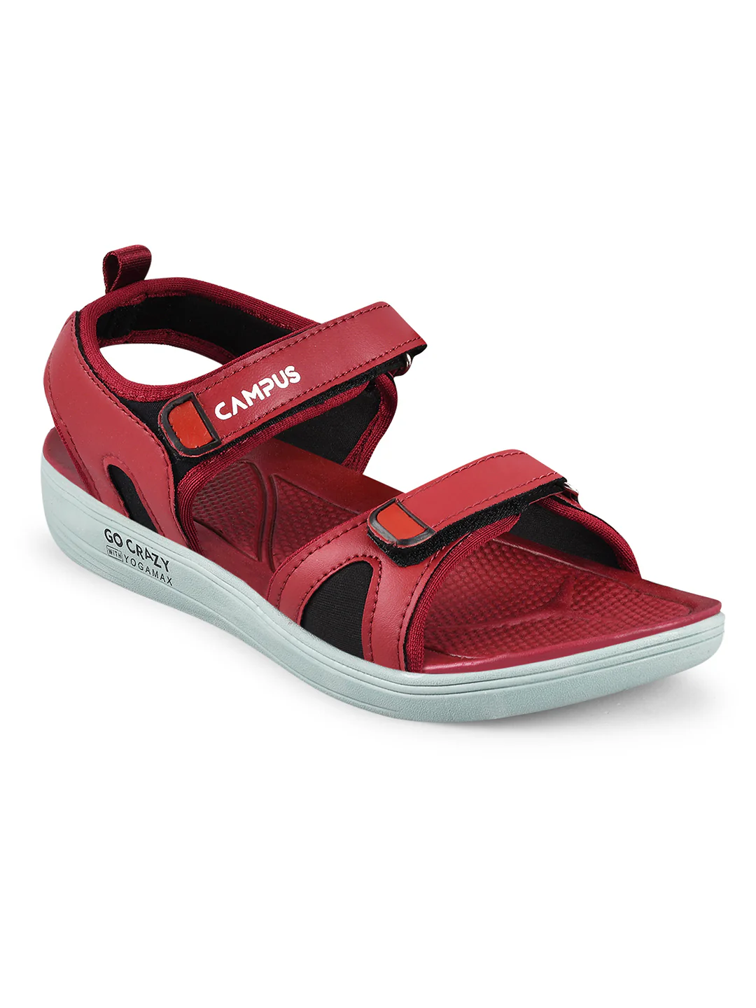 GC-2219L (A) Maroon Women's Sandals - Image 2
