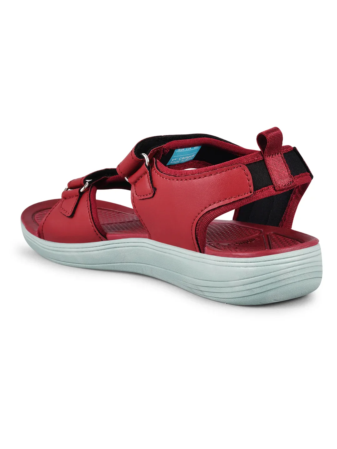 GC-2219L (A) Maroon Women's Sandals - Image 4