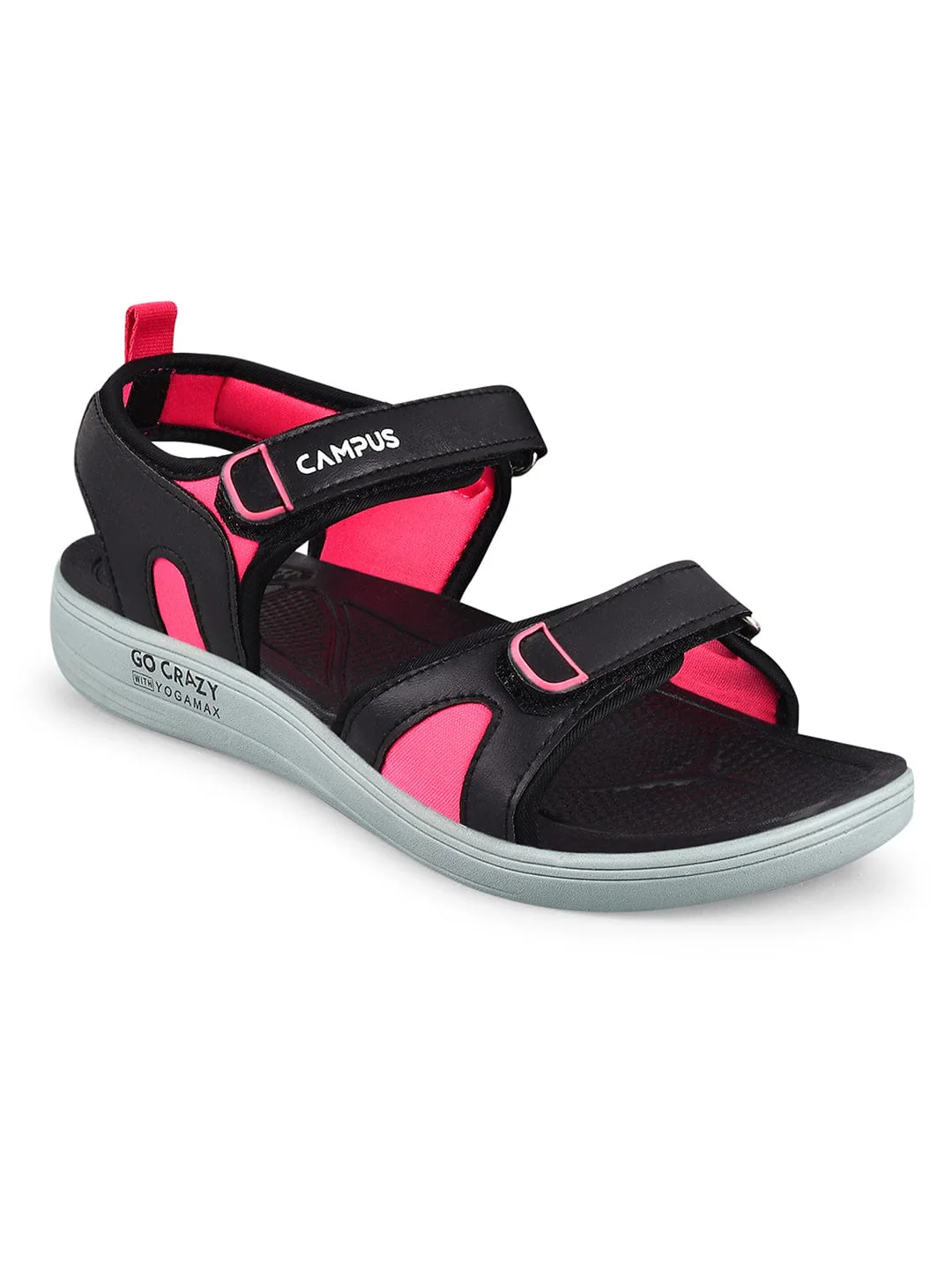 GC-2219L Black Women's Sandals - Image 2