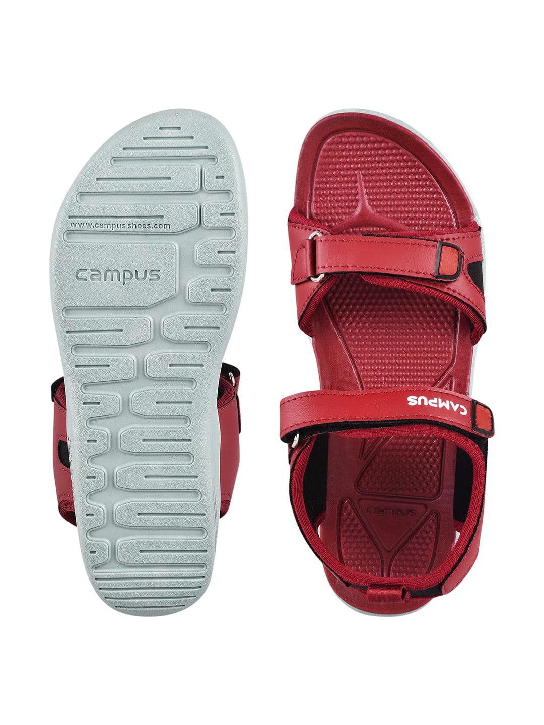 GC-2219L Red Women's Sandals - Image 4