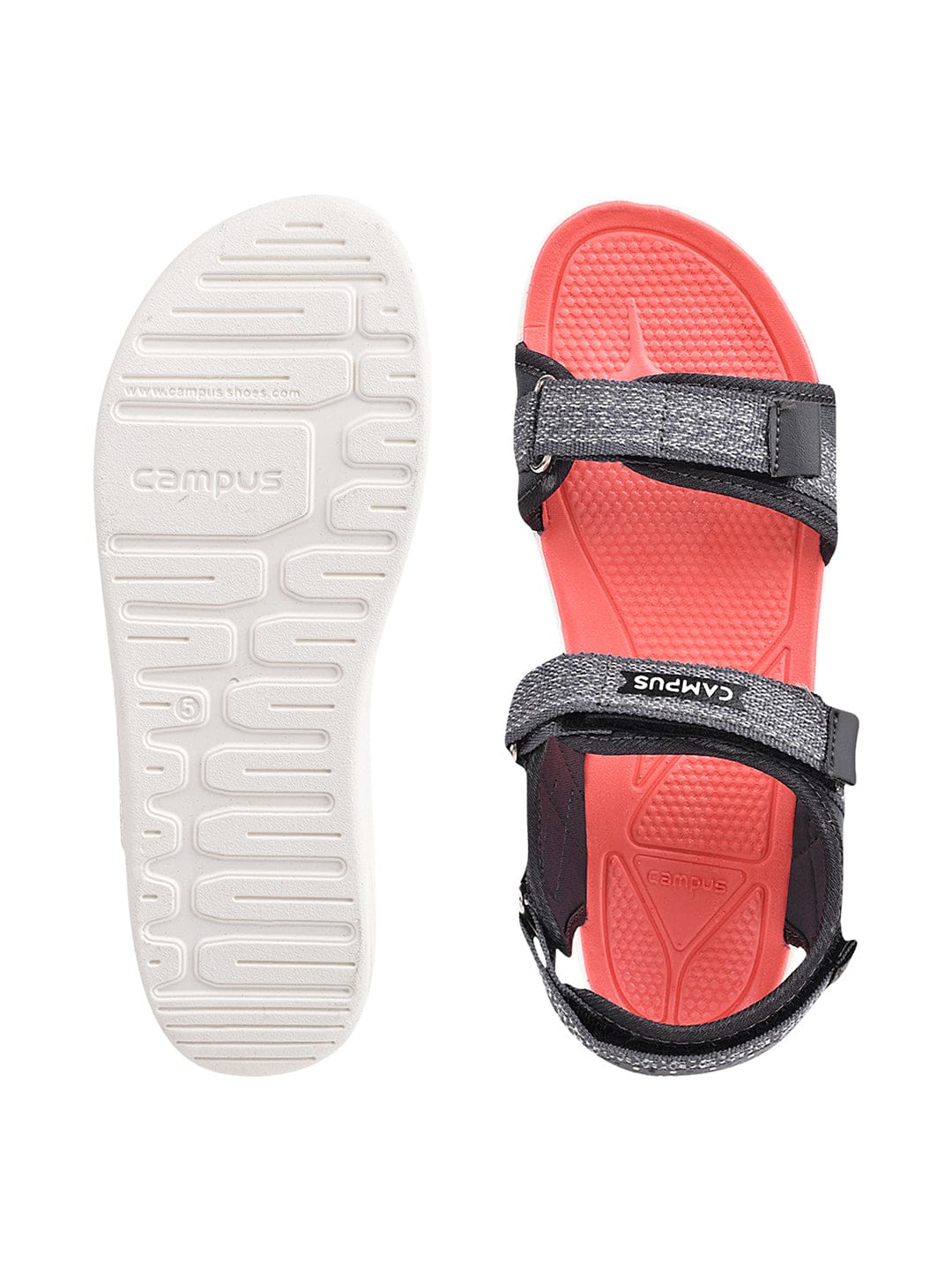 GC-2220L Grey Women's Sandals - Image 4