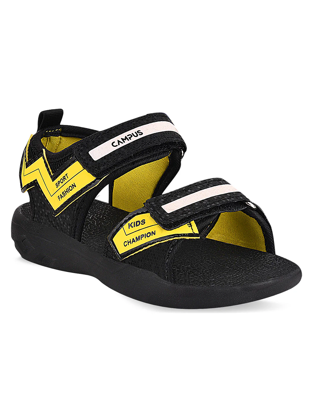 GC-22926K Black Kid's Sandals - Image 2