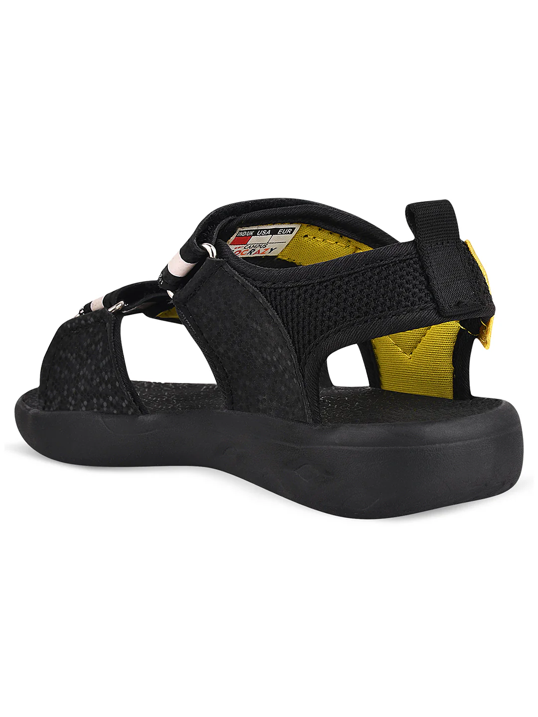 GC-22926K Black Kid's Sandals - Image 3