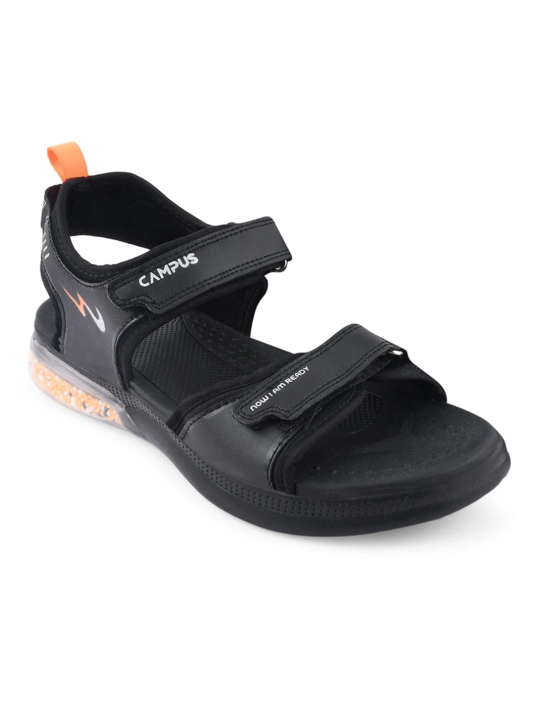GC-2303 Black Men's Sandals - Image 2