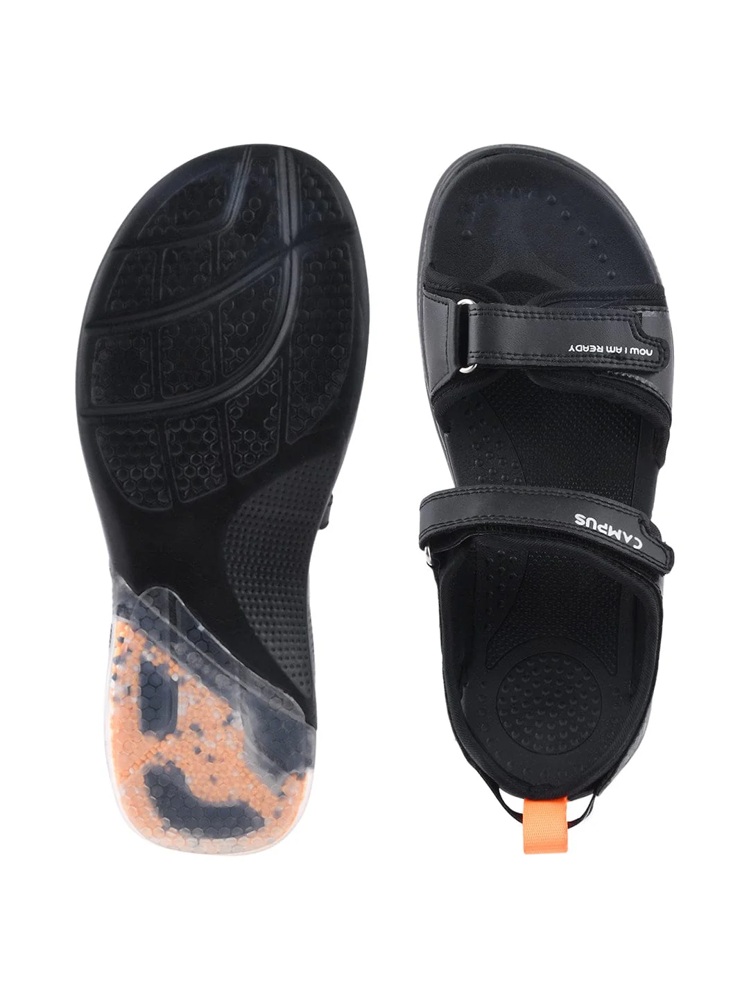 GC-2303 Black Men's Sandals - Image 4