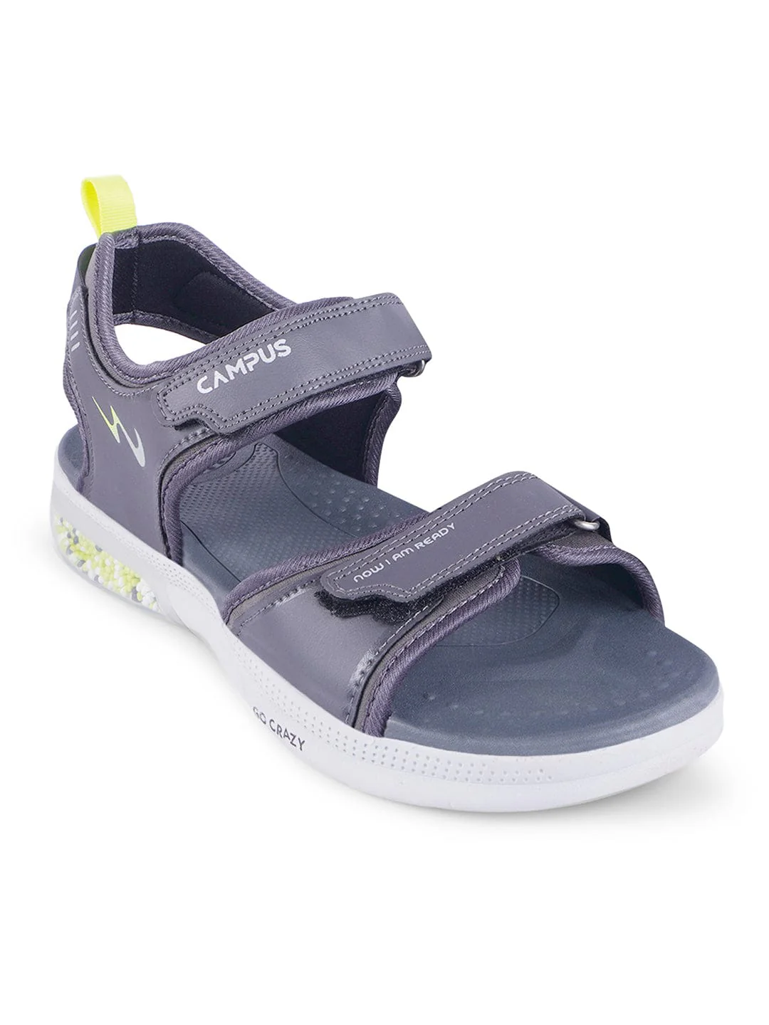 GC-2303 Grey Men's Sandals - Image 2