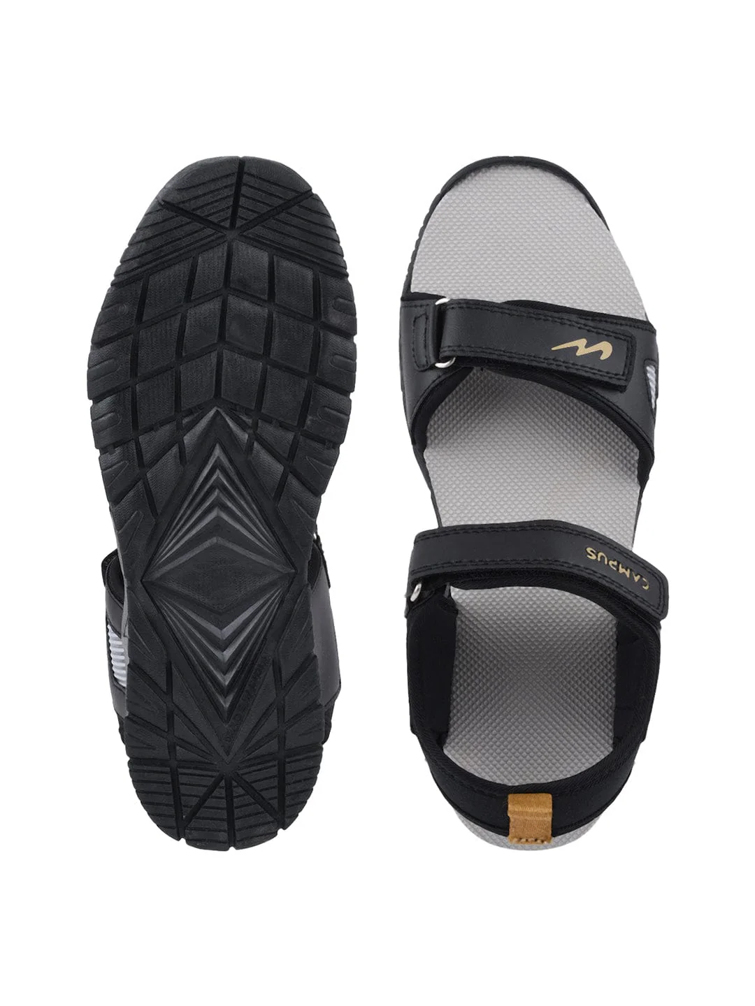 GC-2304 Black Men's Sandals - Image 4