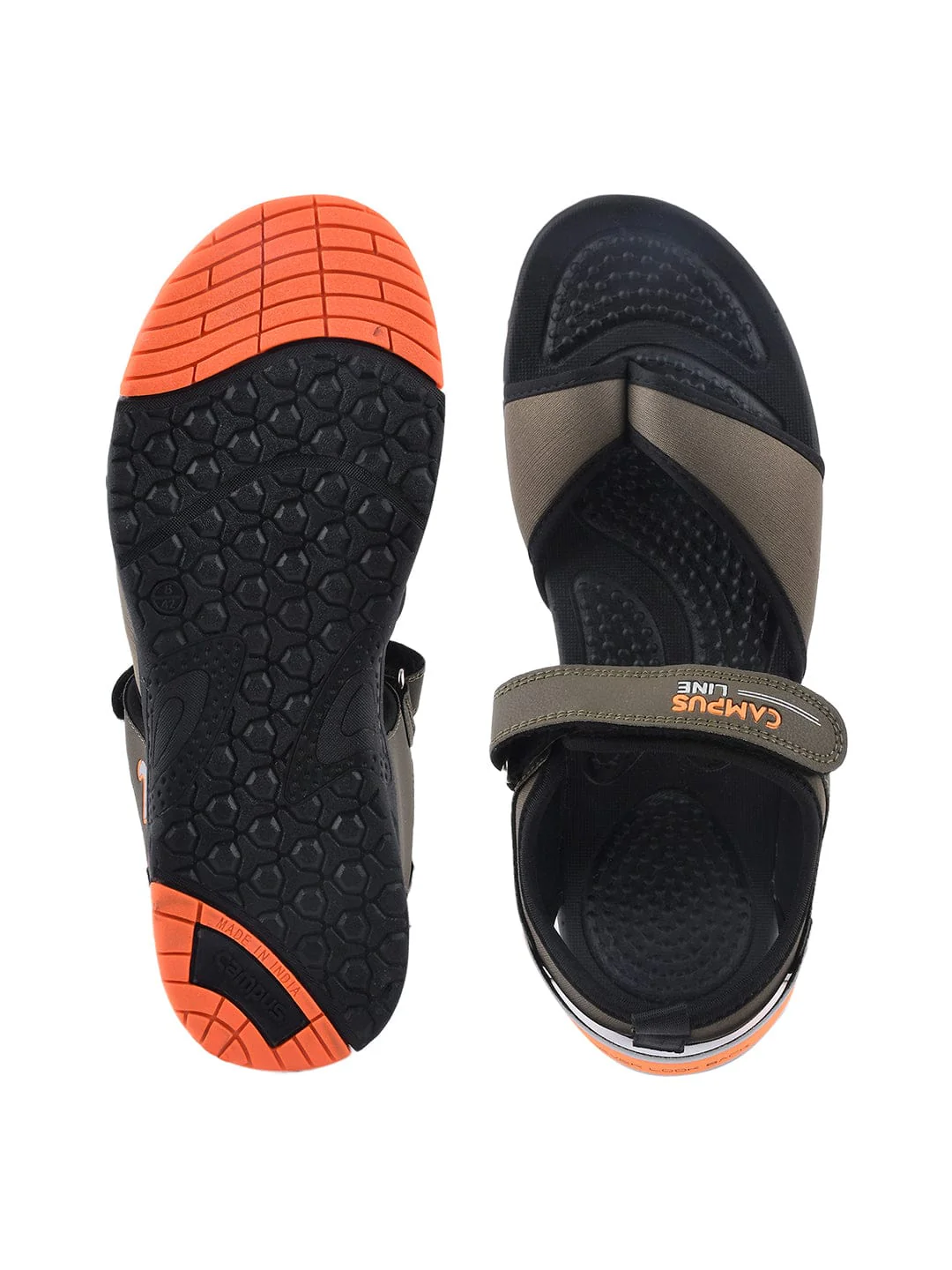 GC-2306 Grey Men's Sandals - Image 4