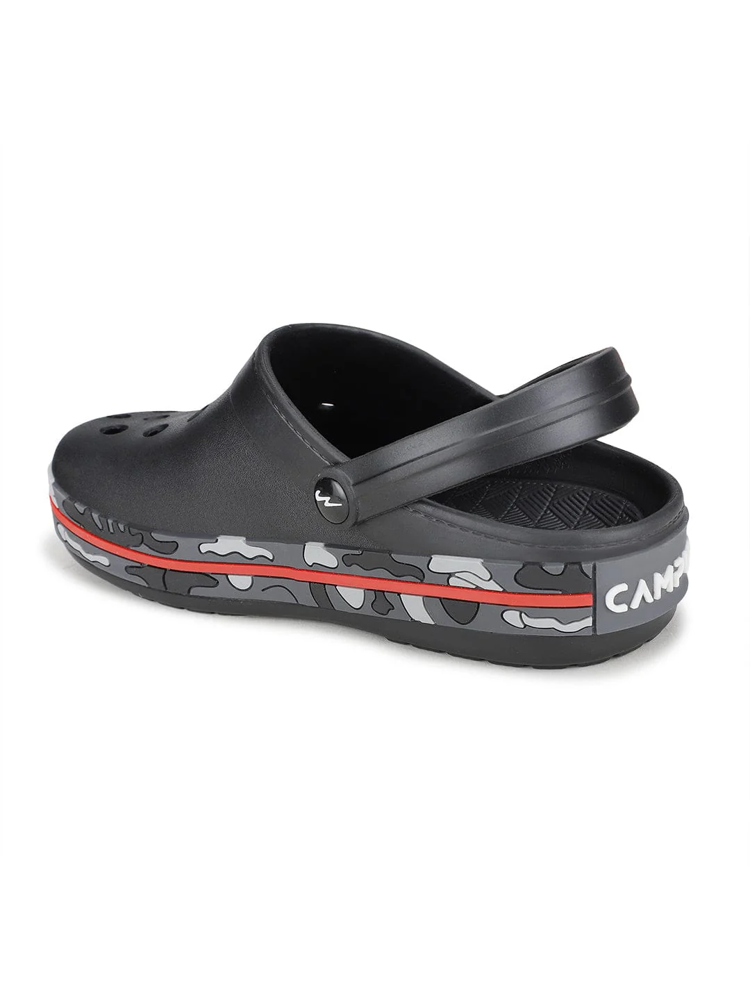 GC-4001 Black Men's Clogs - Image 3
