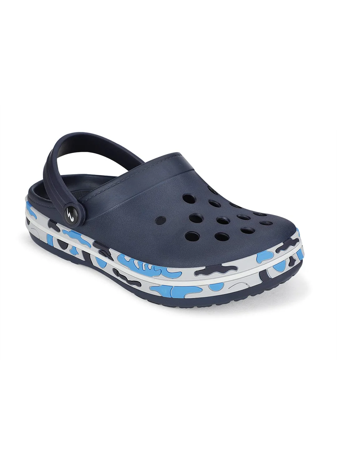 GC-4001 Navy Men's Clogs - Image 2