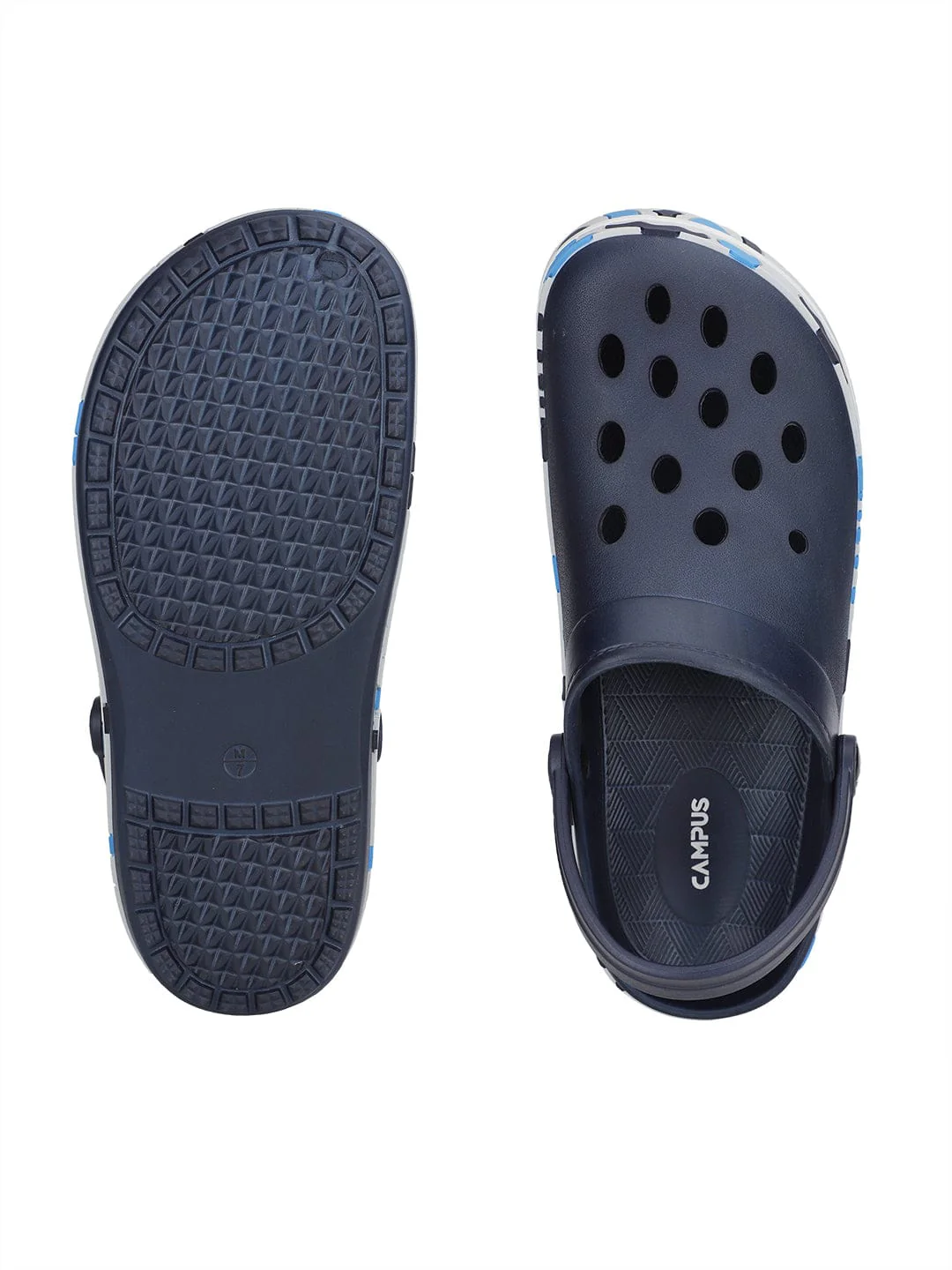 GC-4001 Navy Men's Clogs - Image 4