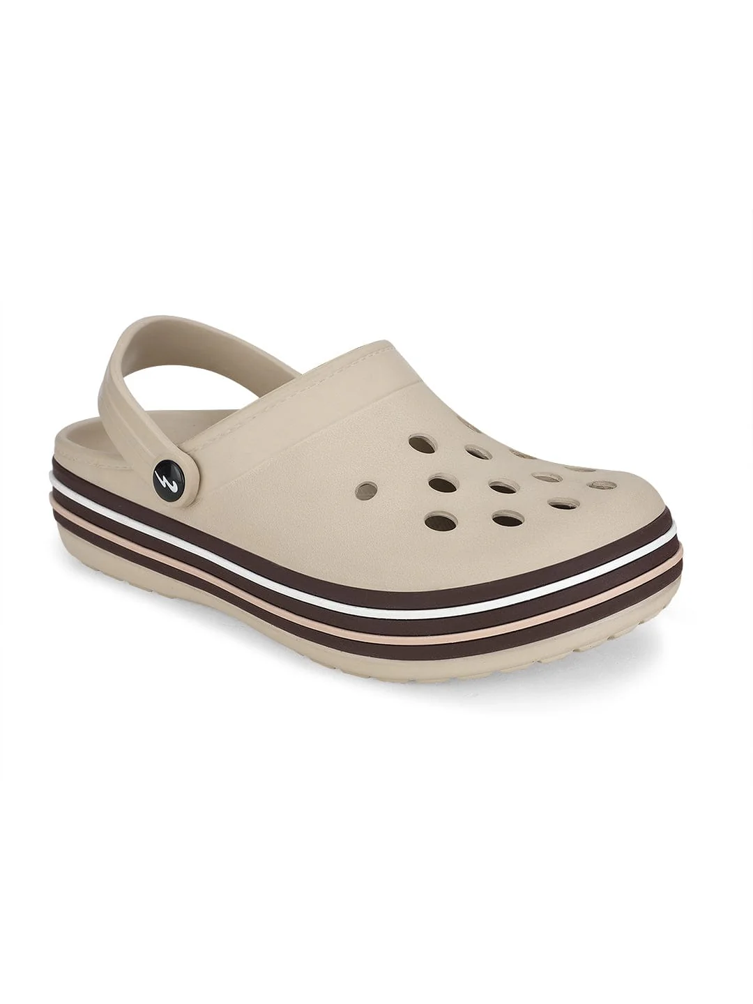 GC-4002 Beige Men's Clogs - Image 2