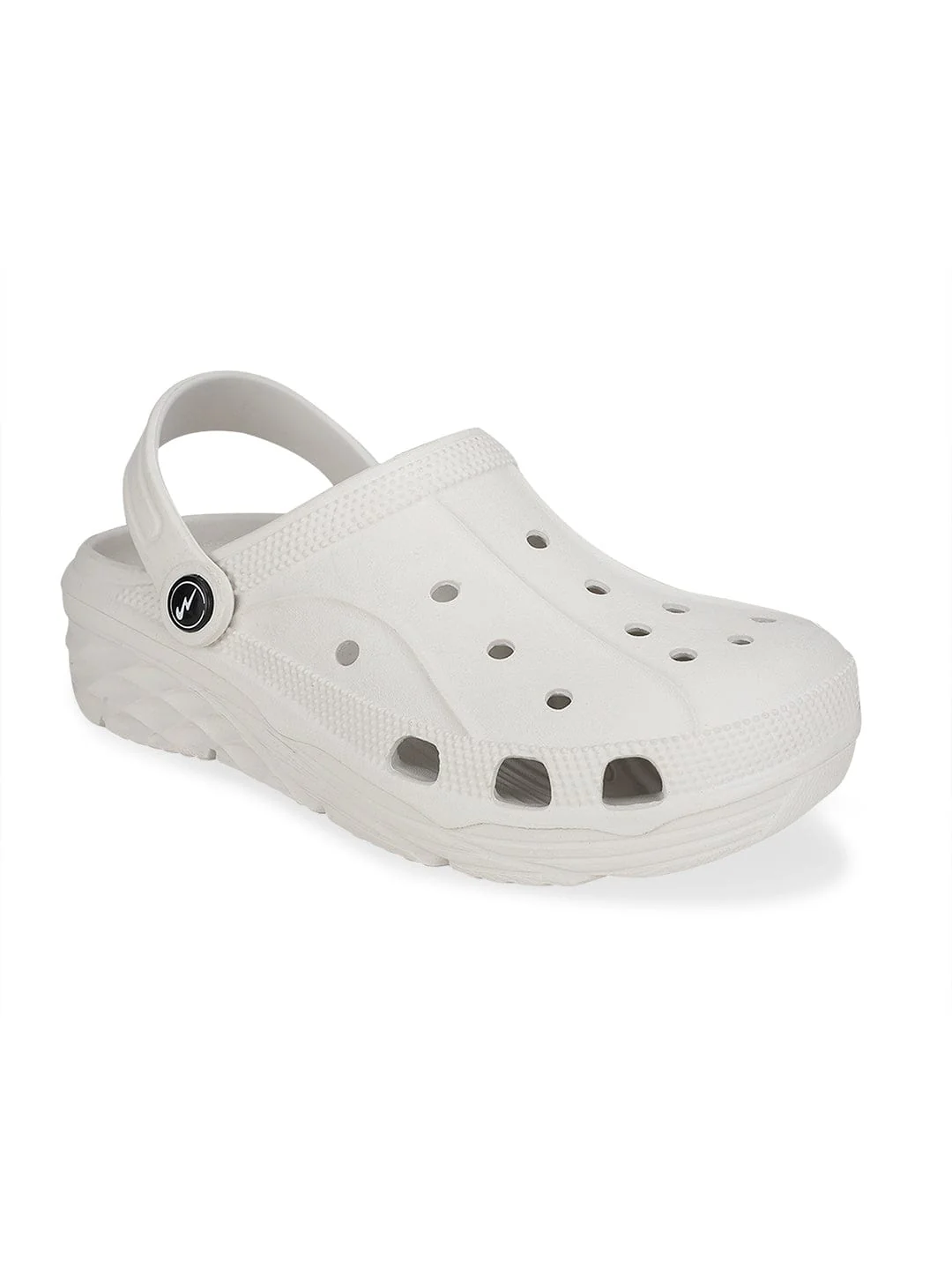 GC-4003 Off White Men's Clogs - Image 2