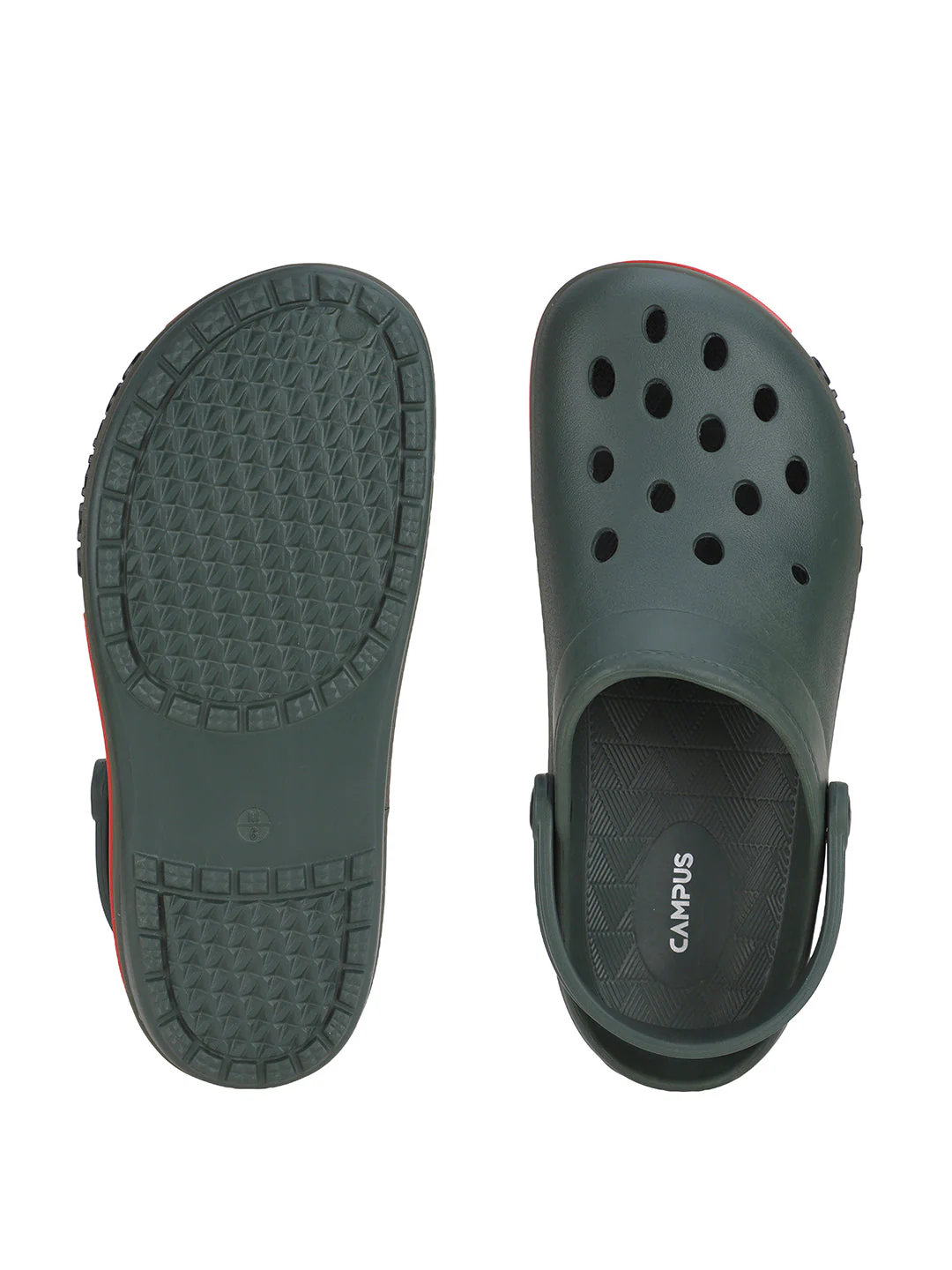 GC-4004 Olive Men's Clogs - Image 3