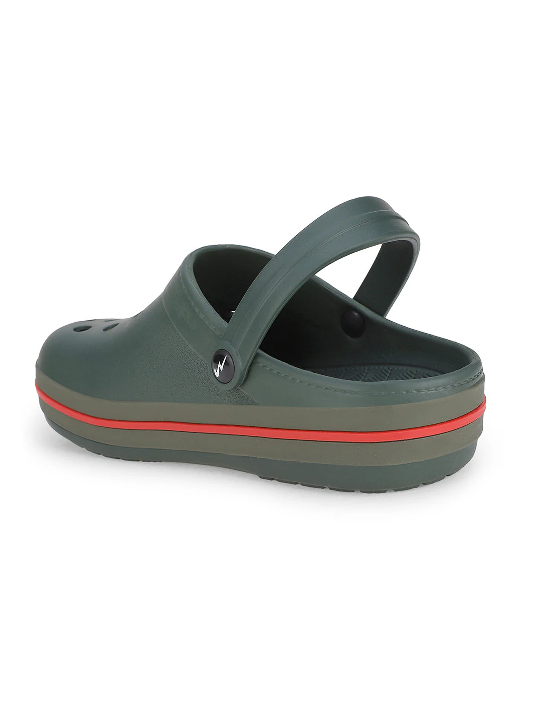 GC-4004 Olive Men's Clogs - Image 4