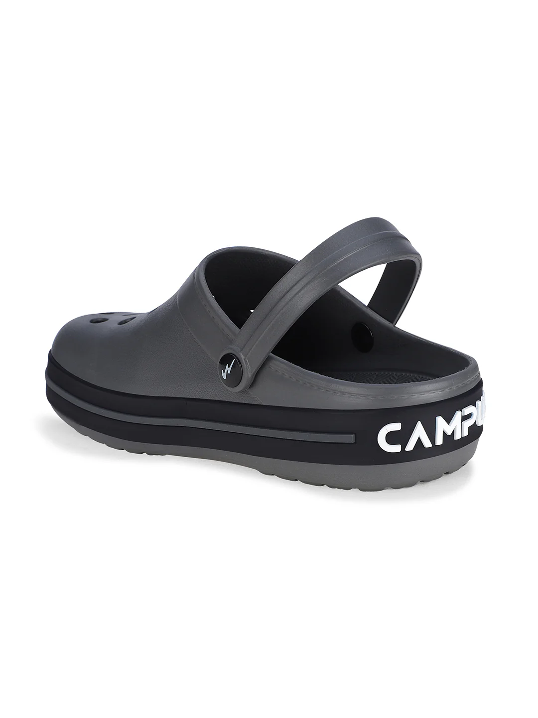 GC-4005 Grey Men's Clogs - Image 3